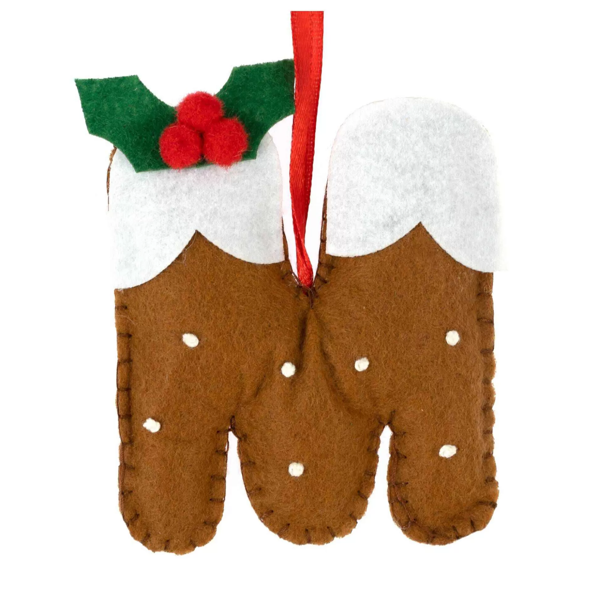 Hanging Christmas Pudding Felt Letter M-Hobbycraft Hot