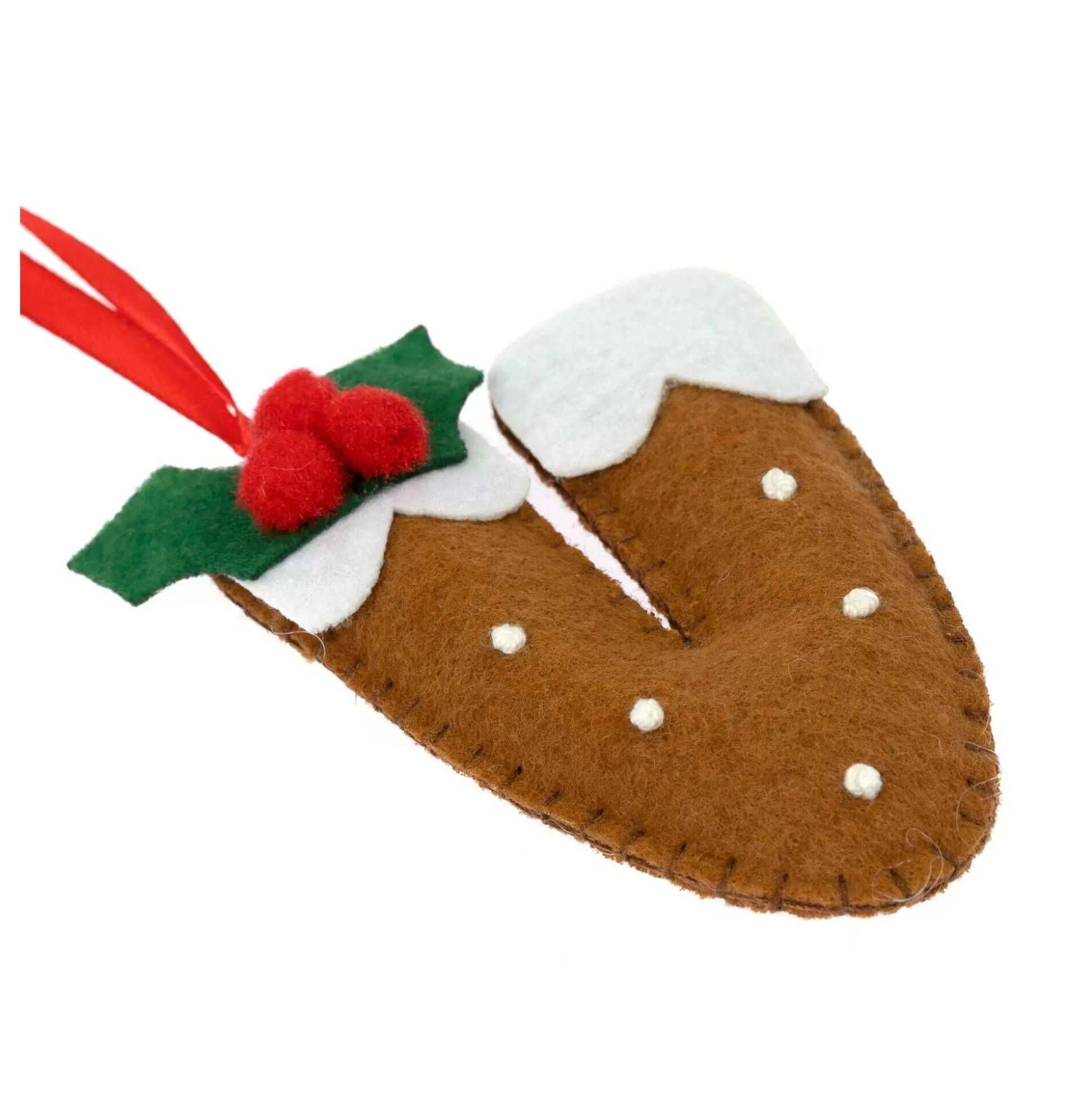 Hanging Christmas Pudding Felt Letter V-Hobbycraft Online