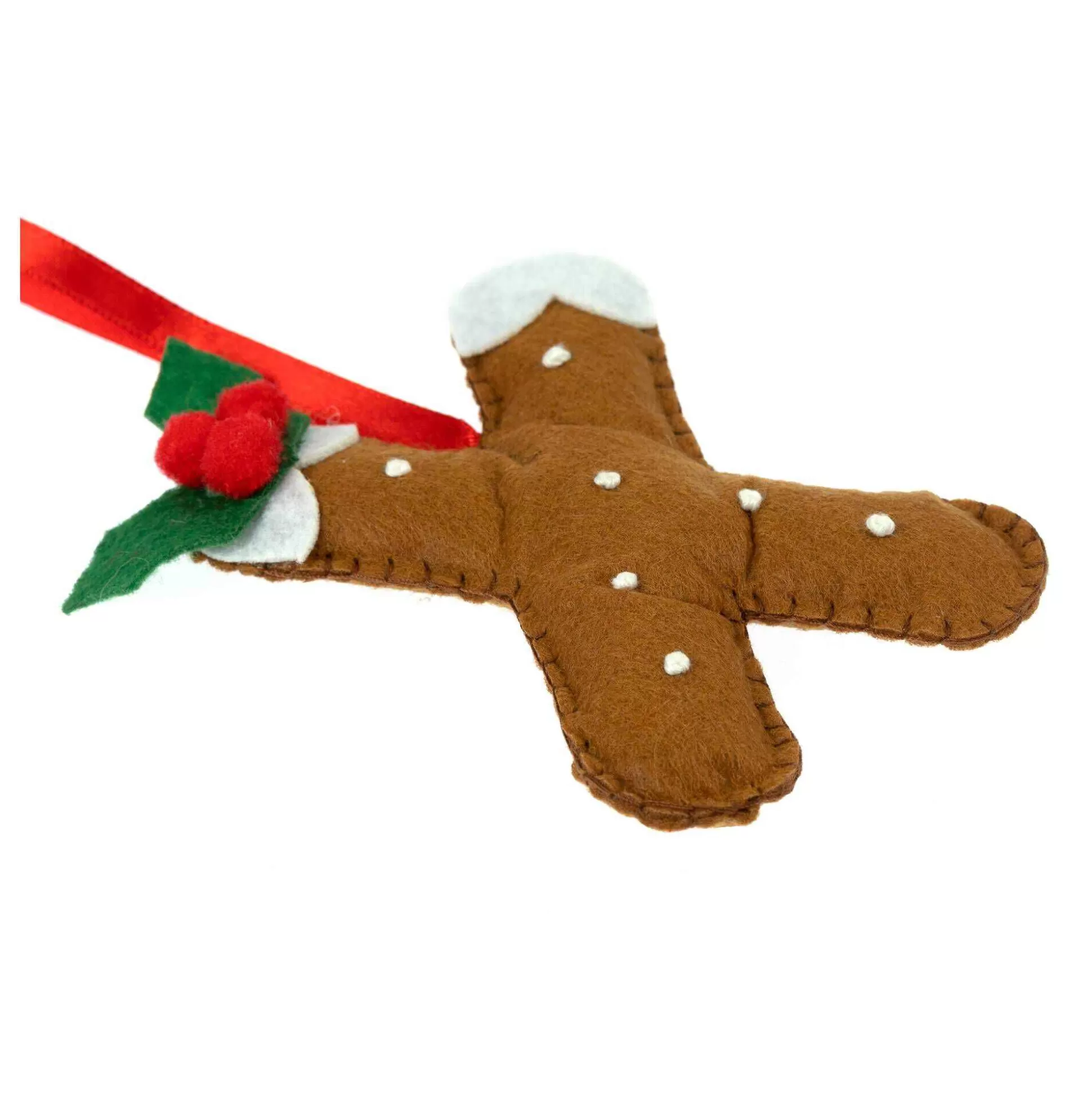 Hanging Christmas Pudding Felt Letter X-Hobbycraft Flash Sale