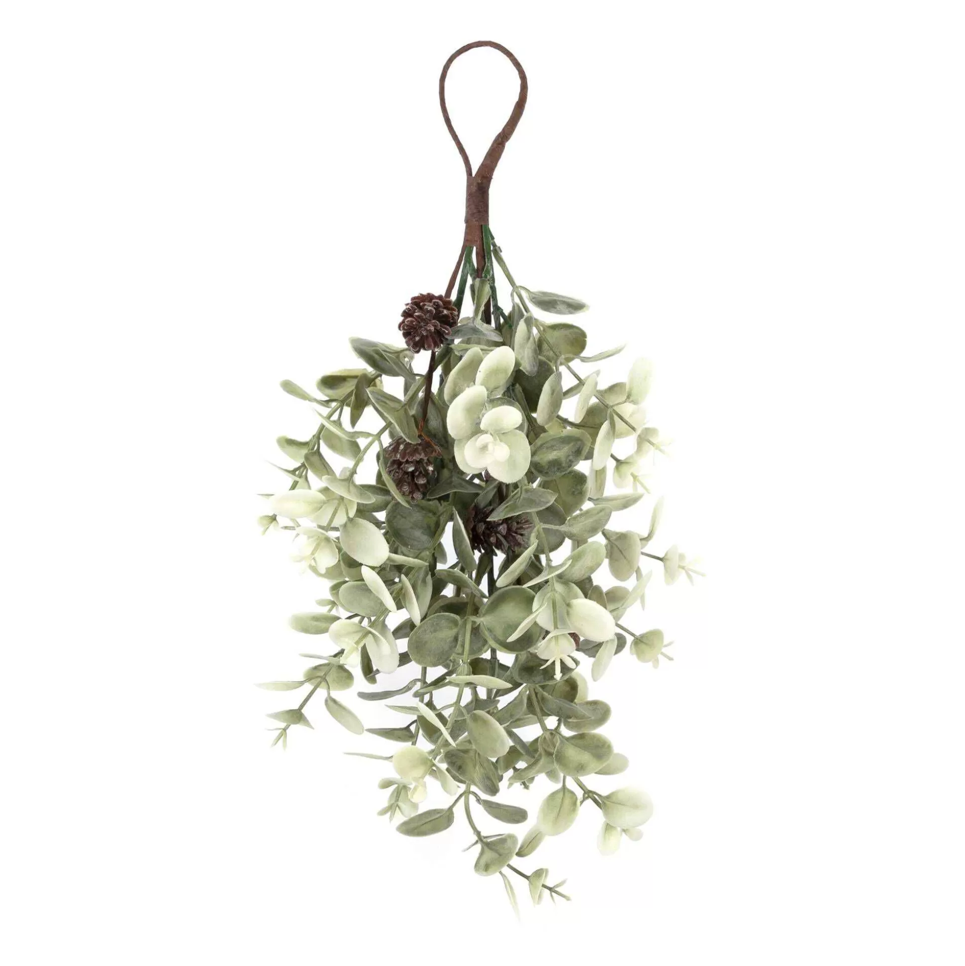 Hanging Eucalyptus Decoration With Pinecones 38Cm-Hobbycraft Clearance