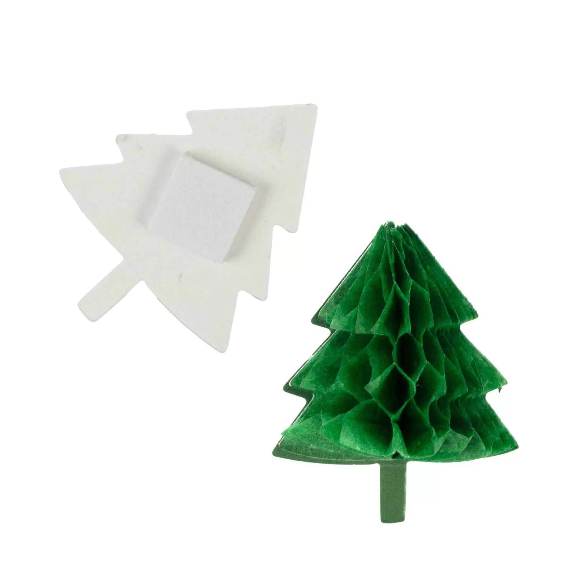 Honeycomb Christmas Tree Toppers 4 Pack-Hobbycraft Online