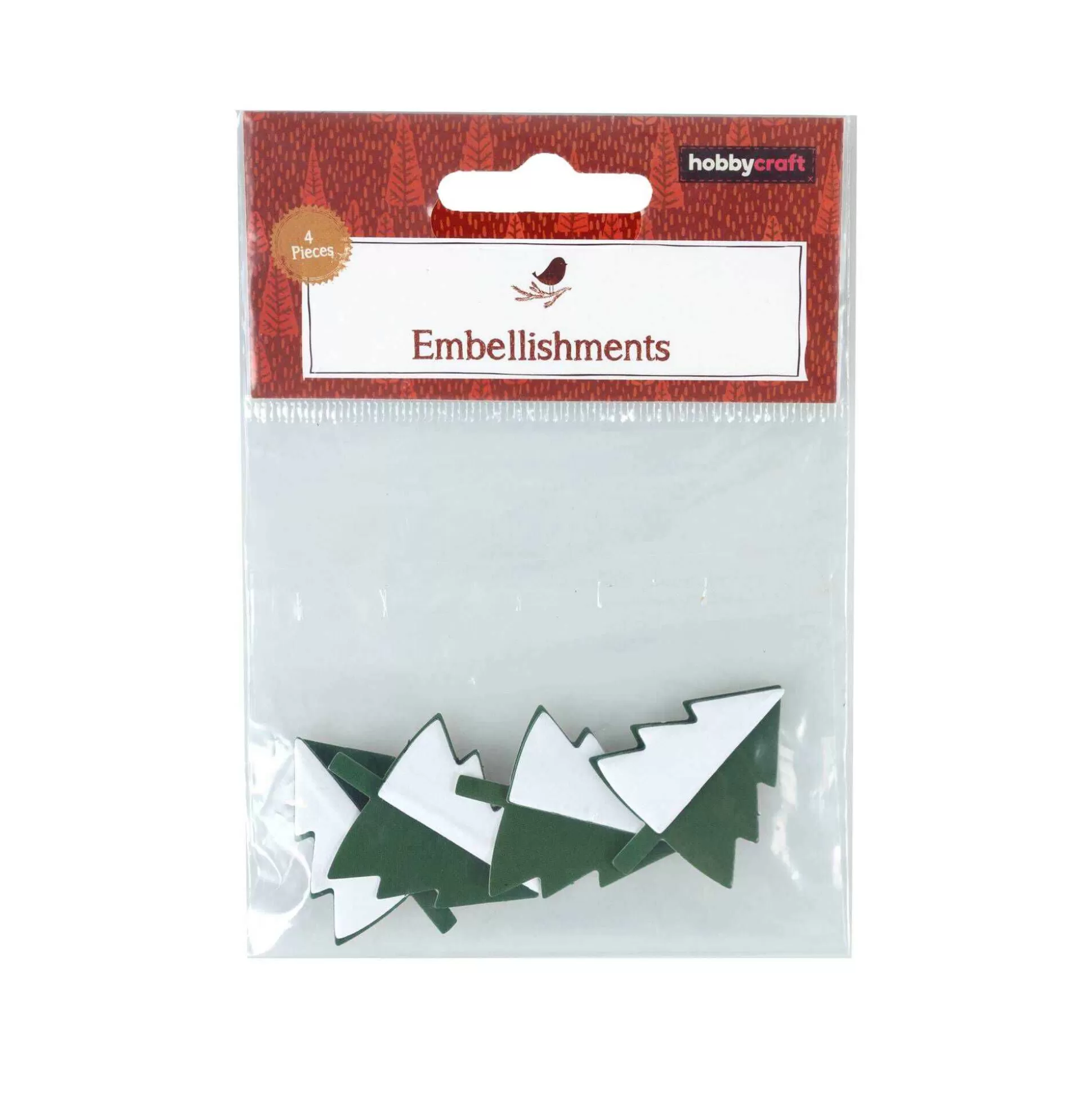 Honeycomb Christmas Tree Toppers 4 Pack-Hobbycraft Online