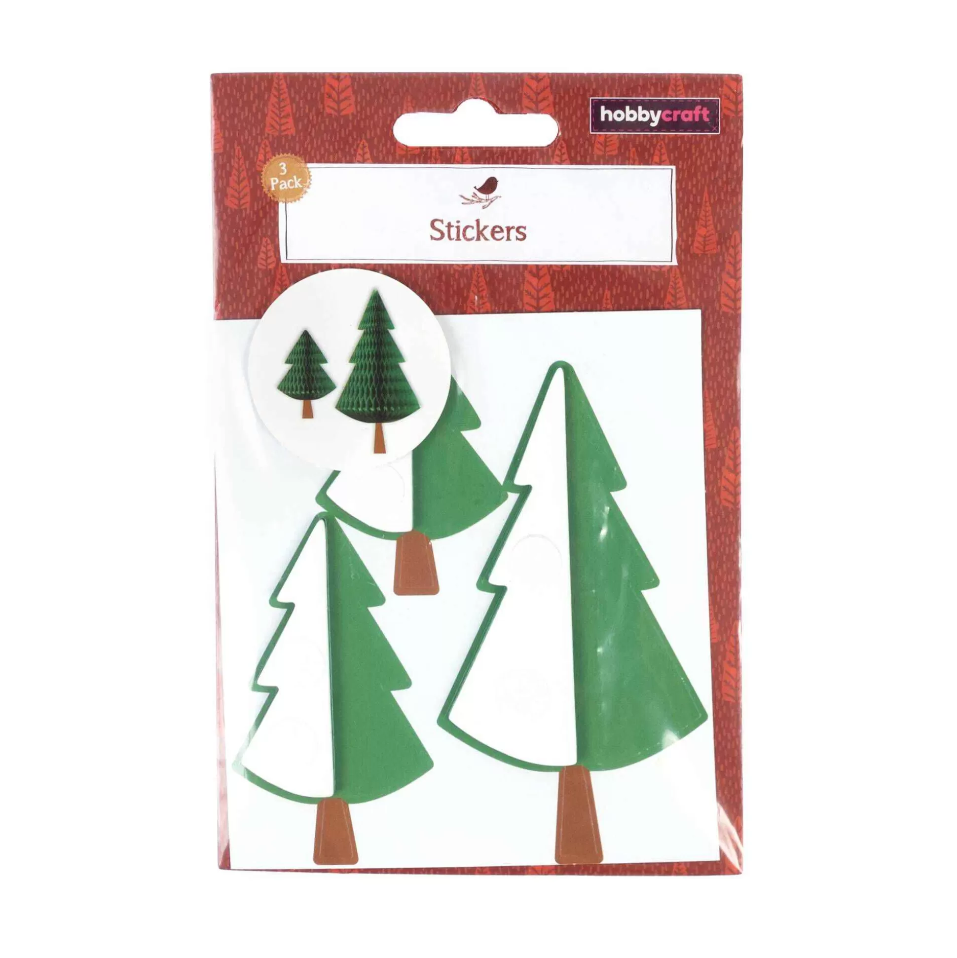 Honeycomb Tree Stickers 3 Pack-Hobbycraft Flash Sale