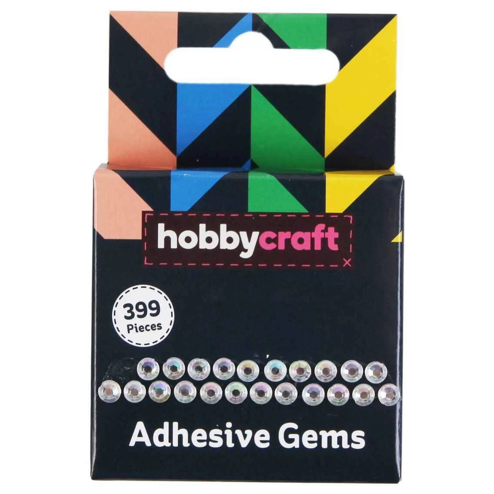 Iridescent Adhesive Gems 399 Pack-Hobbycraft Discount