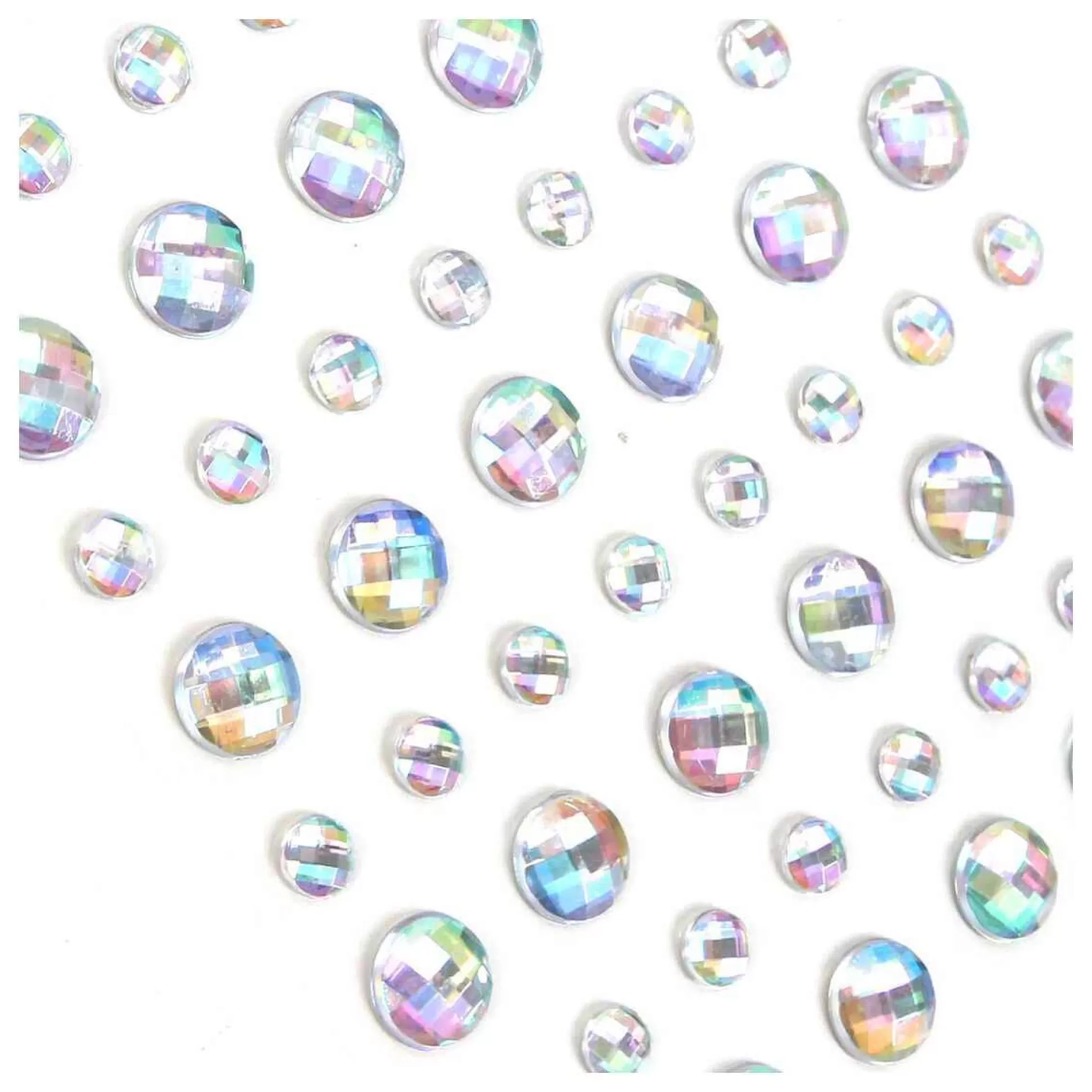 Iridescent Shimmer Gems 56 Pack-Hobbycraft Discount