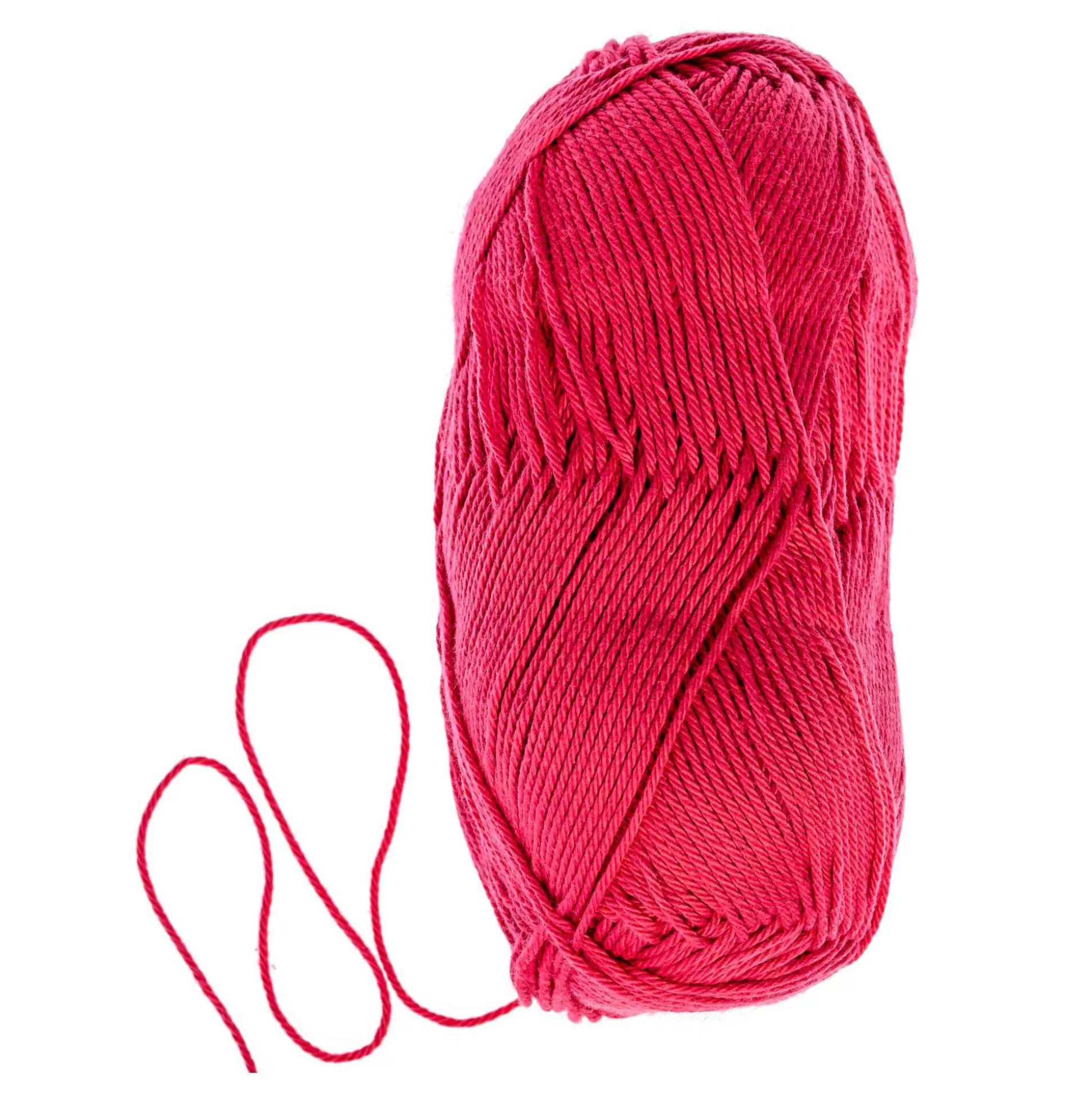 James C Brett Red It's Pure Cotton Yarn 100G-Hobbycraft Store