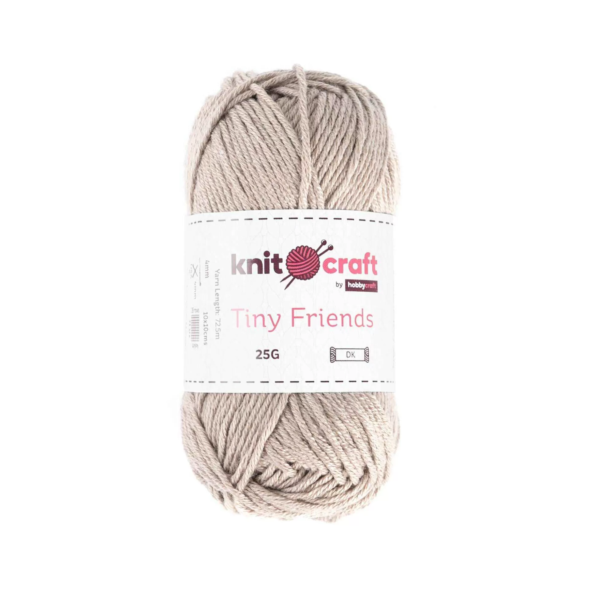 Knitcraft Mink Tiny Friends Yarn 25G-Hobbycraft Cheap