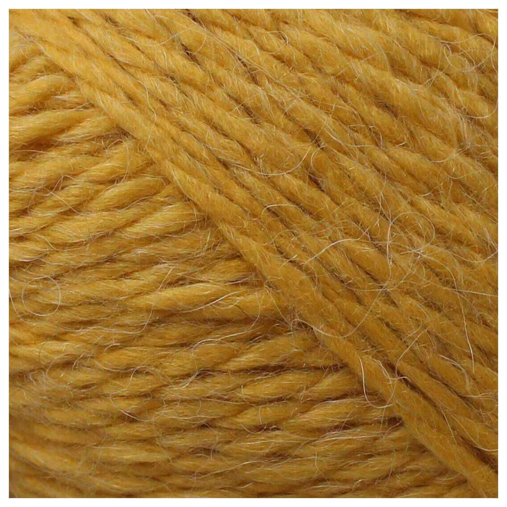 Knitcraft Mustard Leader Of The Pac Aran Yarn 100G-Hobbycraft Online