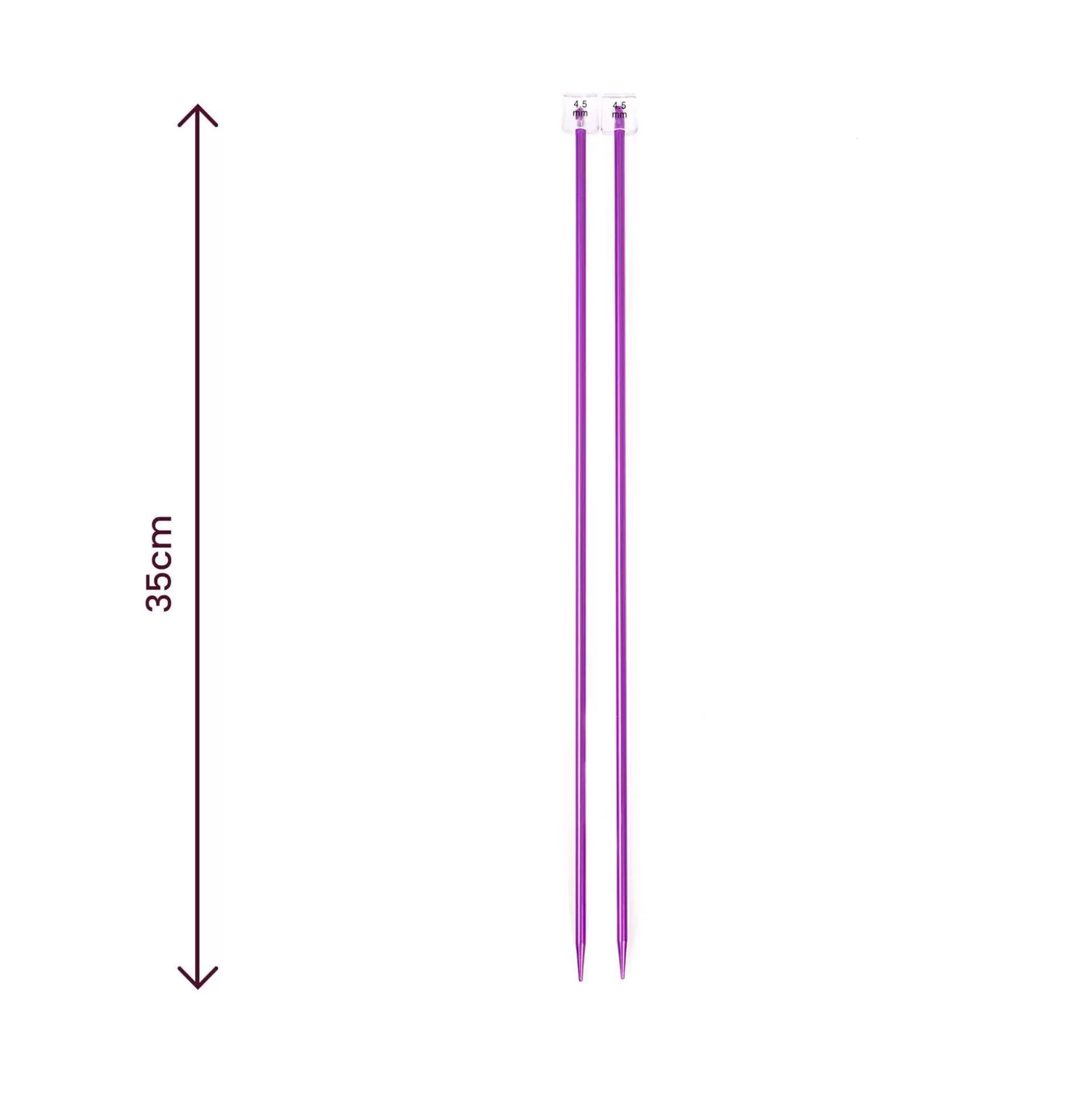 Knitcraft Purple Knitting Needles 4.5Mm-Hobbycraft Cheap