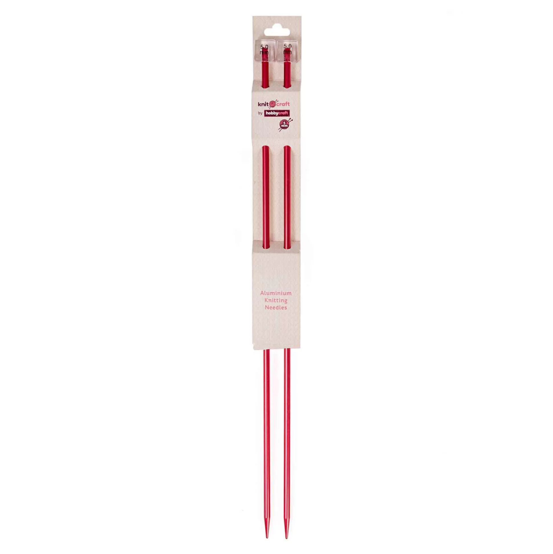 Knitcraft Red Knitting Needles 5Mm-Hobbycraft Flash Sale