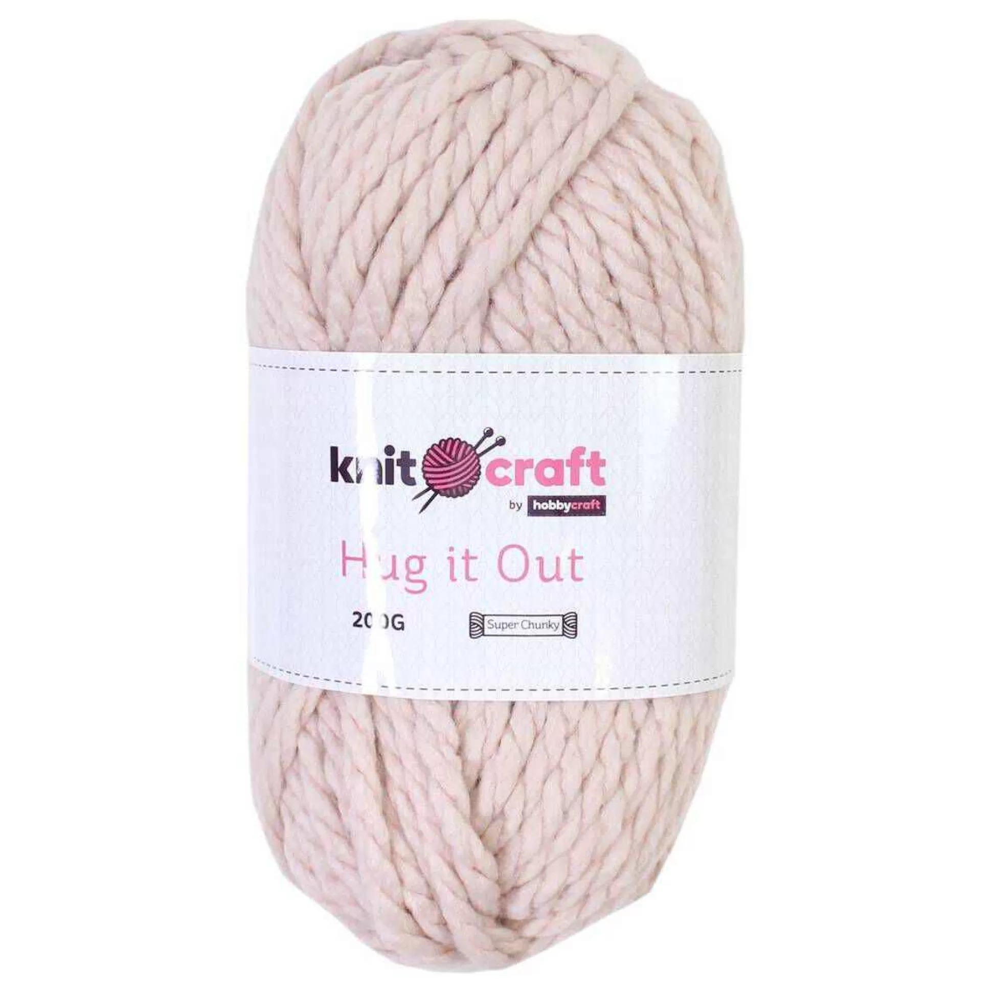 Knitcraft Shell Hug It Out Yarn 200G-Hobbycraft Best