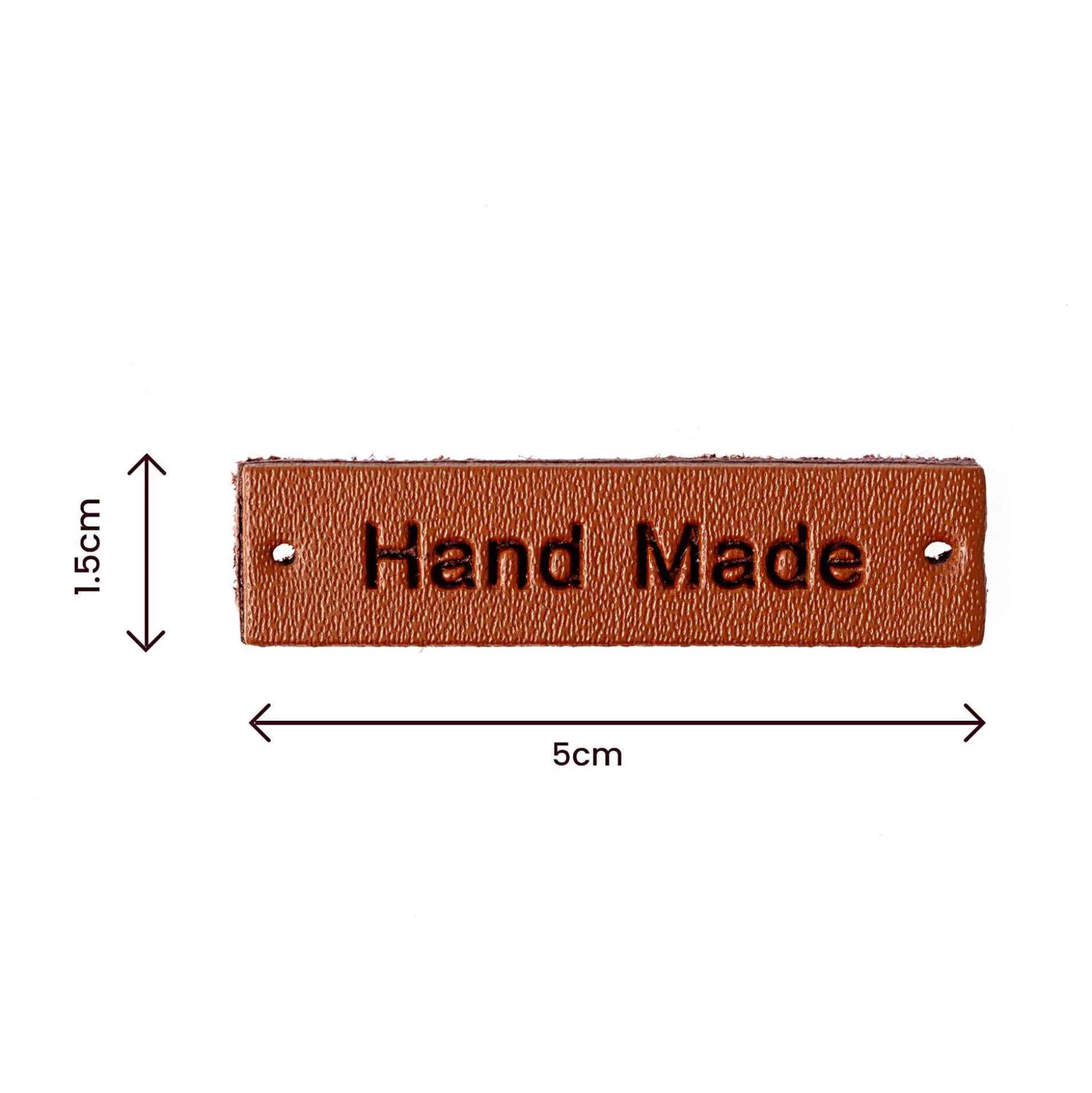 Leather Handmade Labels 6 Pack-Hobbycraft Store