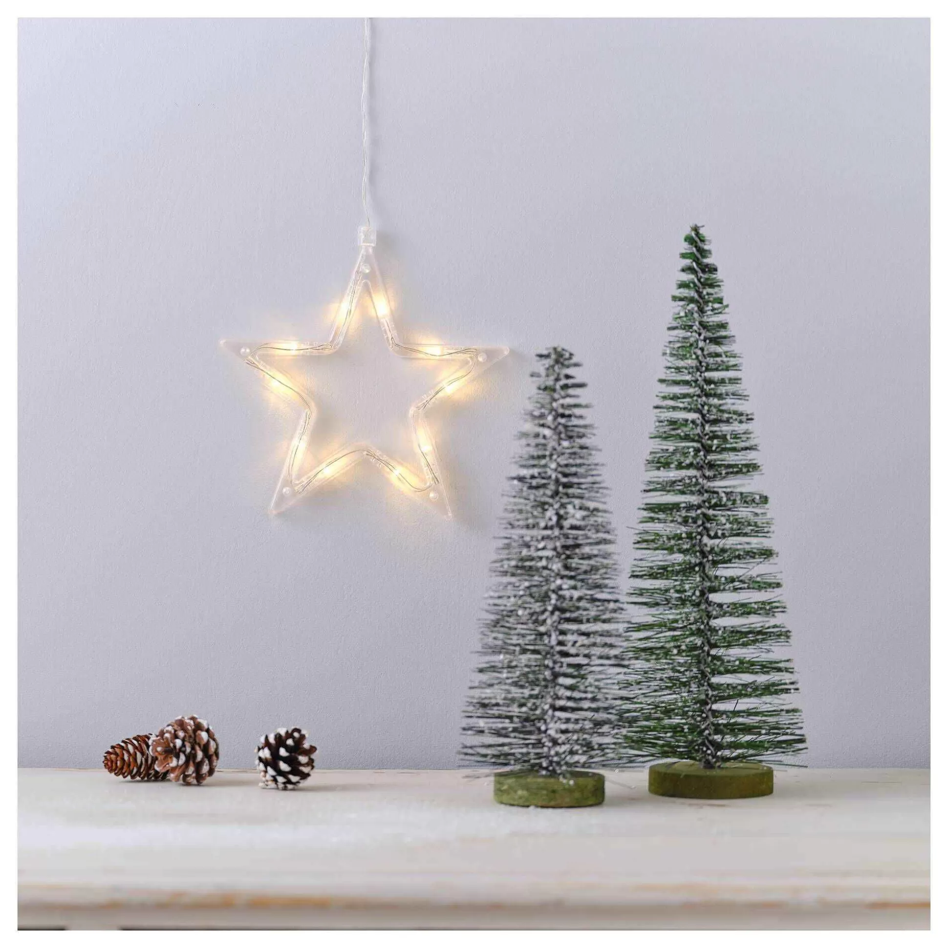 Led Light Up Star 18Cm-Hobbycraft Discount