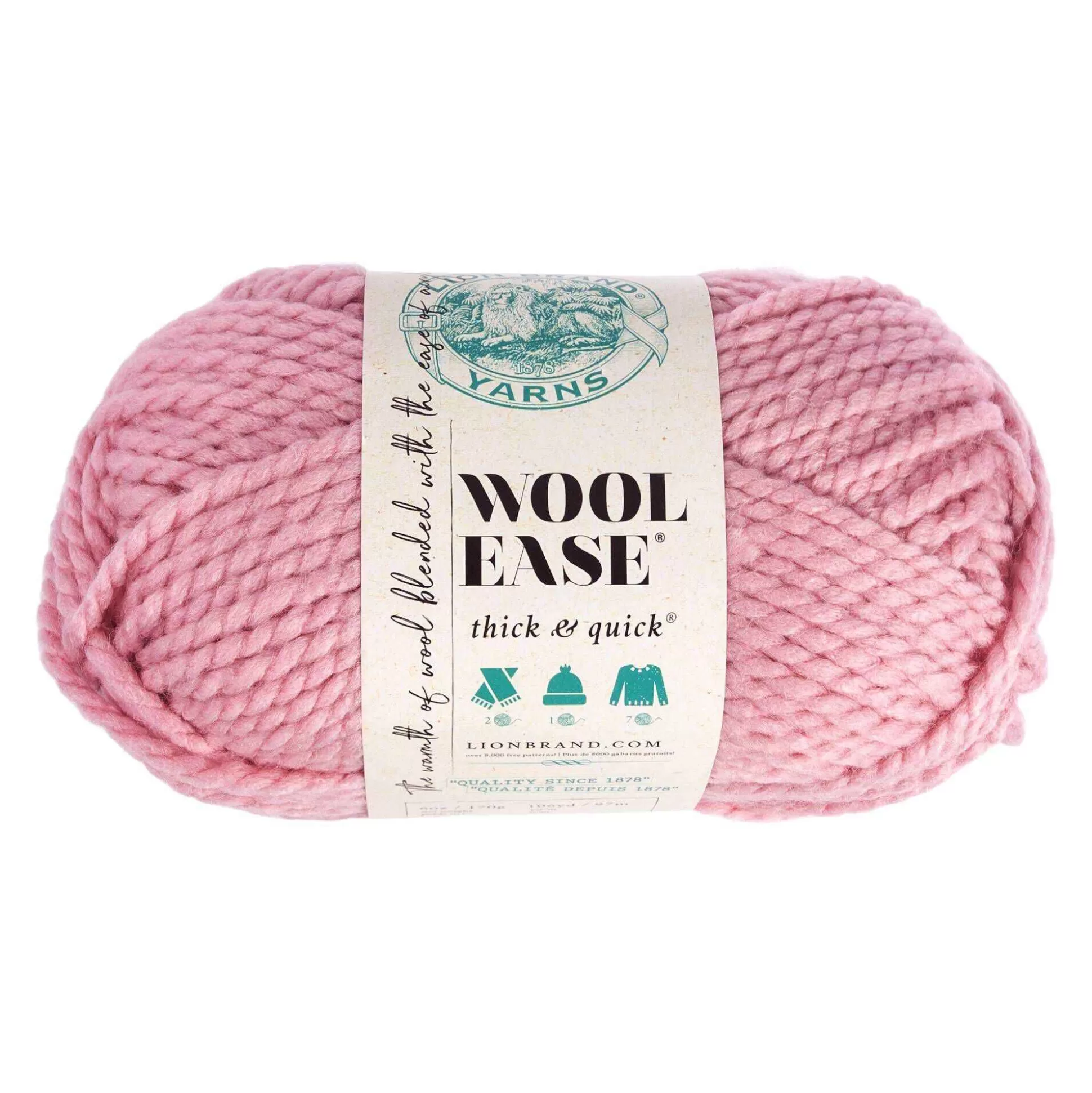 Lion Brand Blossom Wool-Ease Thick & Quick Yarn 170G-Hobbycraft New