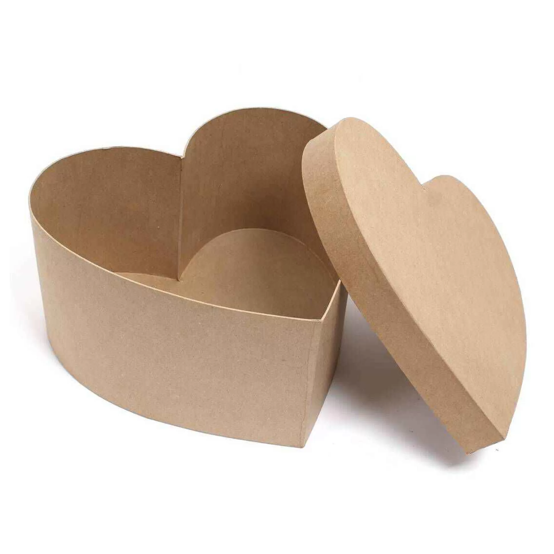 Mache Heart Box 32Cm X 32Cm X 17Cm-Hobbycraft Outlet