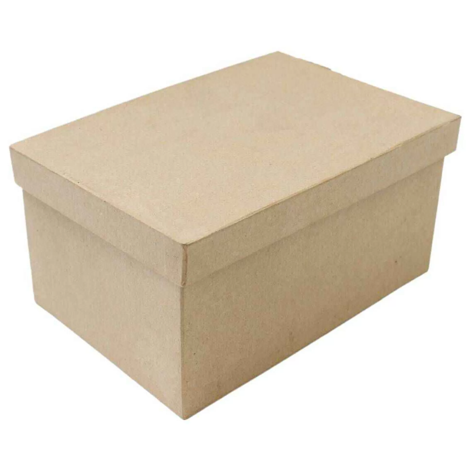 Mache Rectangular Box (With Lid) 25Cm-Hobbycraft Outlet