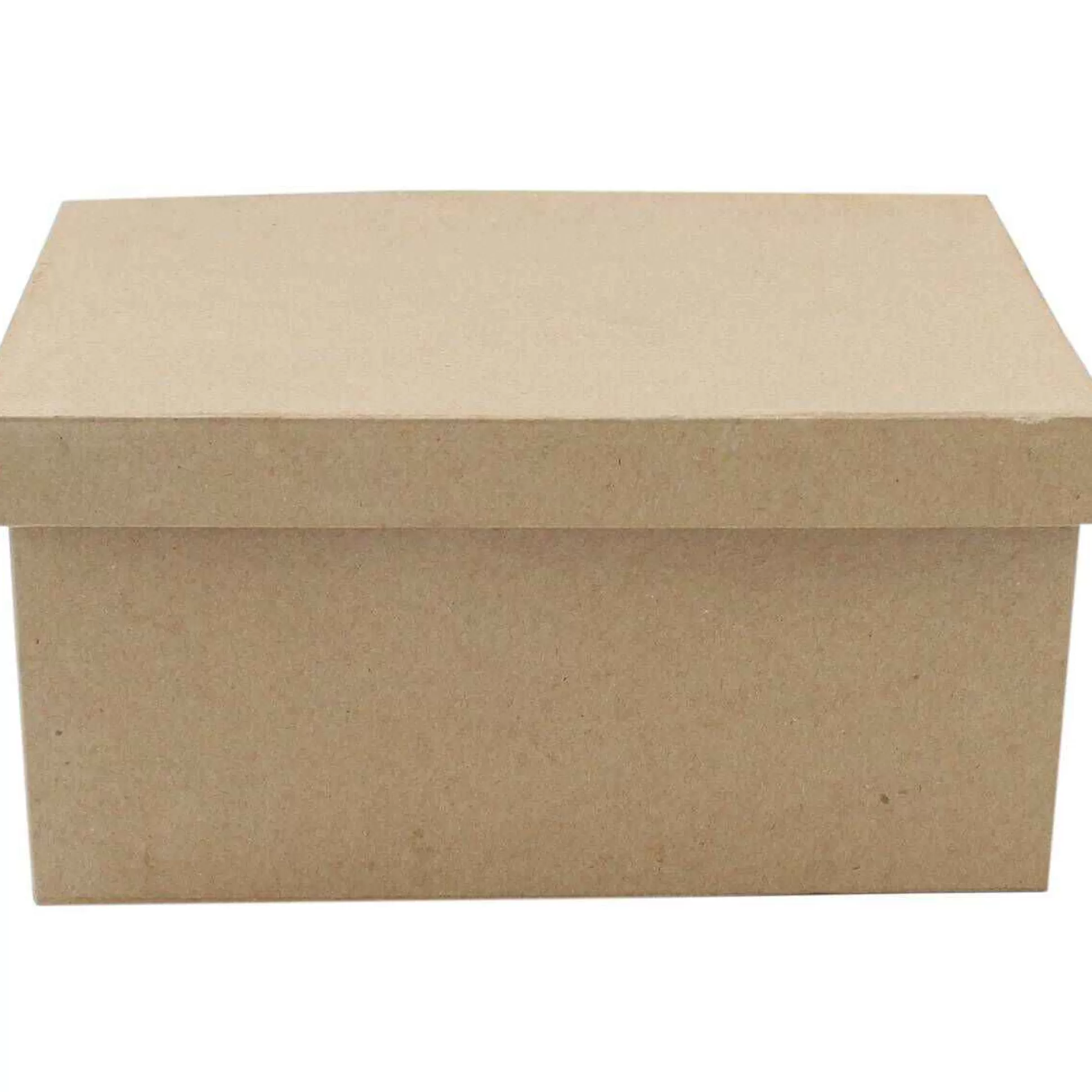 Mache Rectangular Box (With Lid) 25Cm-Hobbycraft Outlet