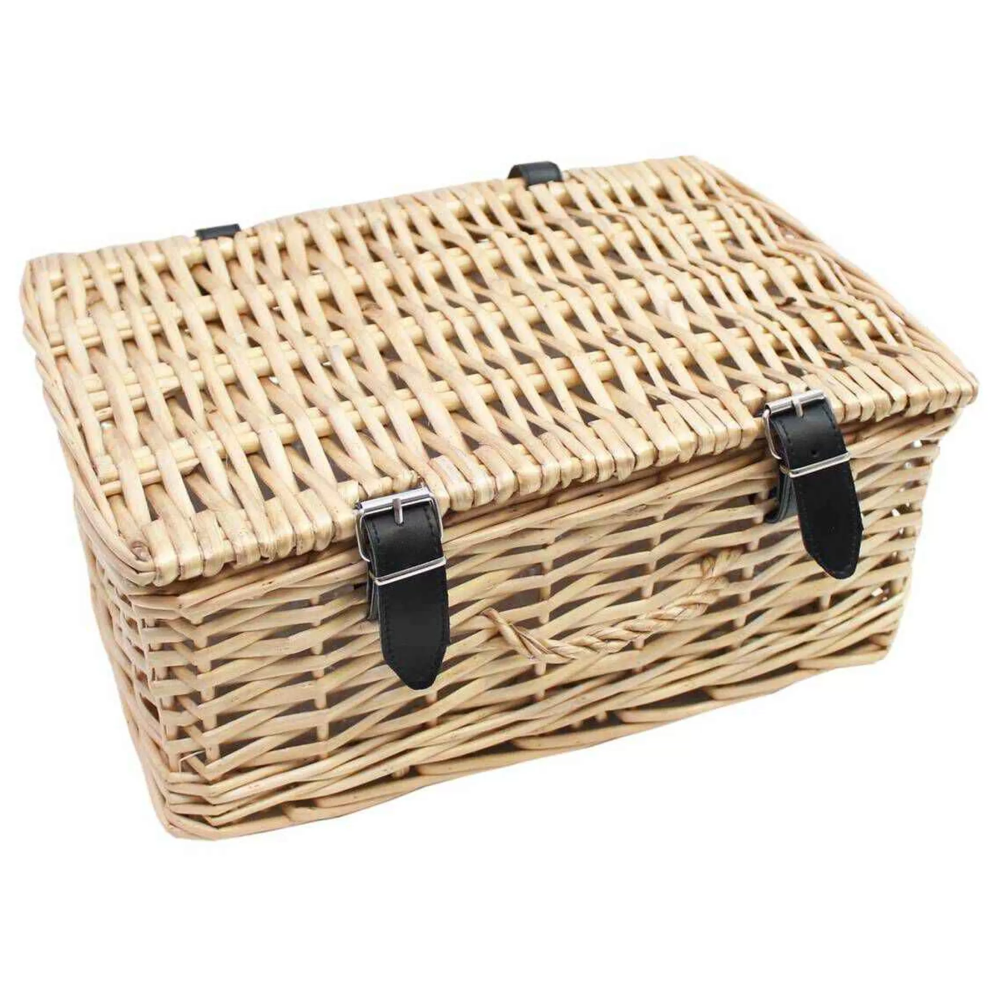 Medium Brown Wicker Hamper 36Cm X 14Cm X 25Cm-Hobbycraft Hot