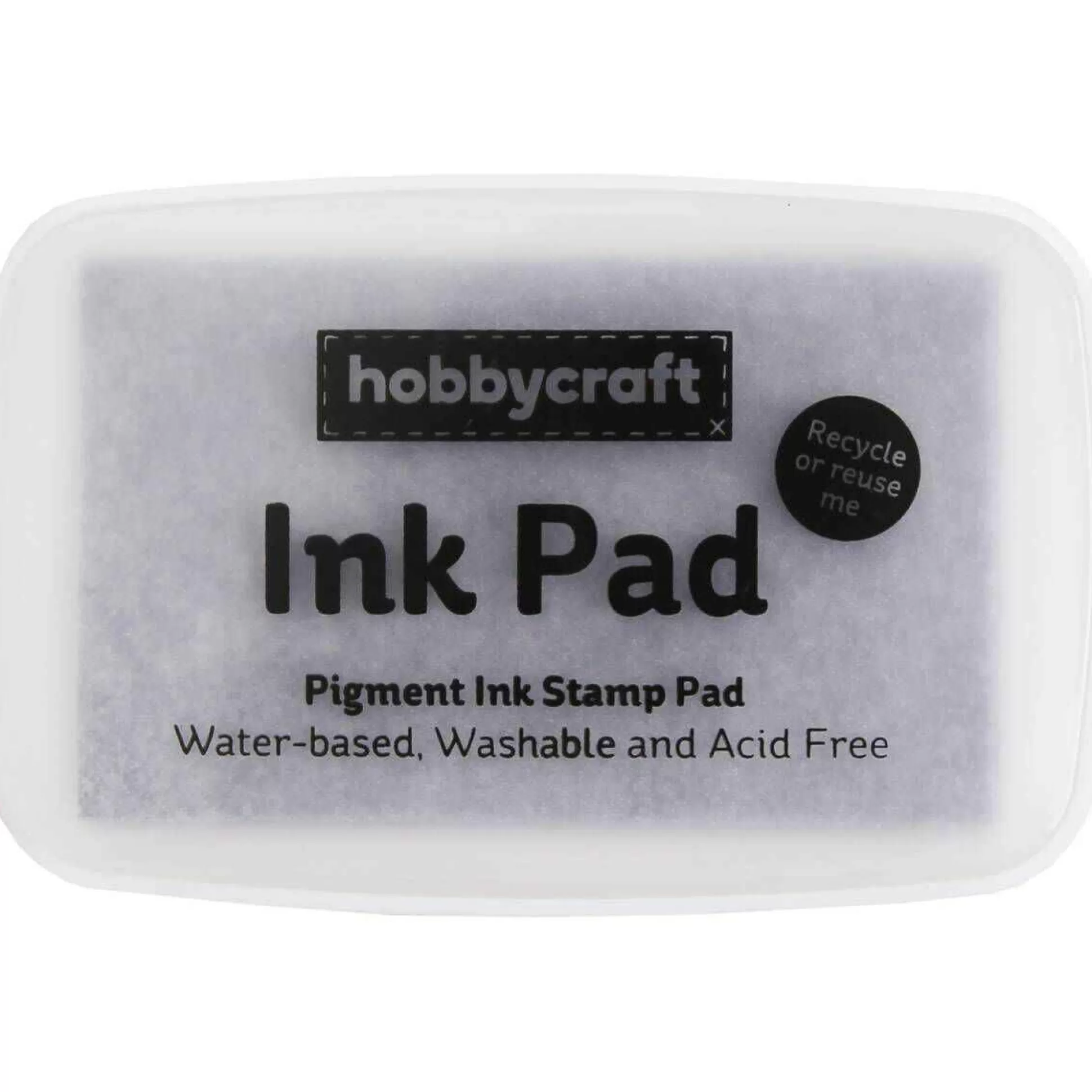 Metallic Silver Ink Pad-Hobbycraft Fashion