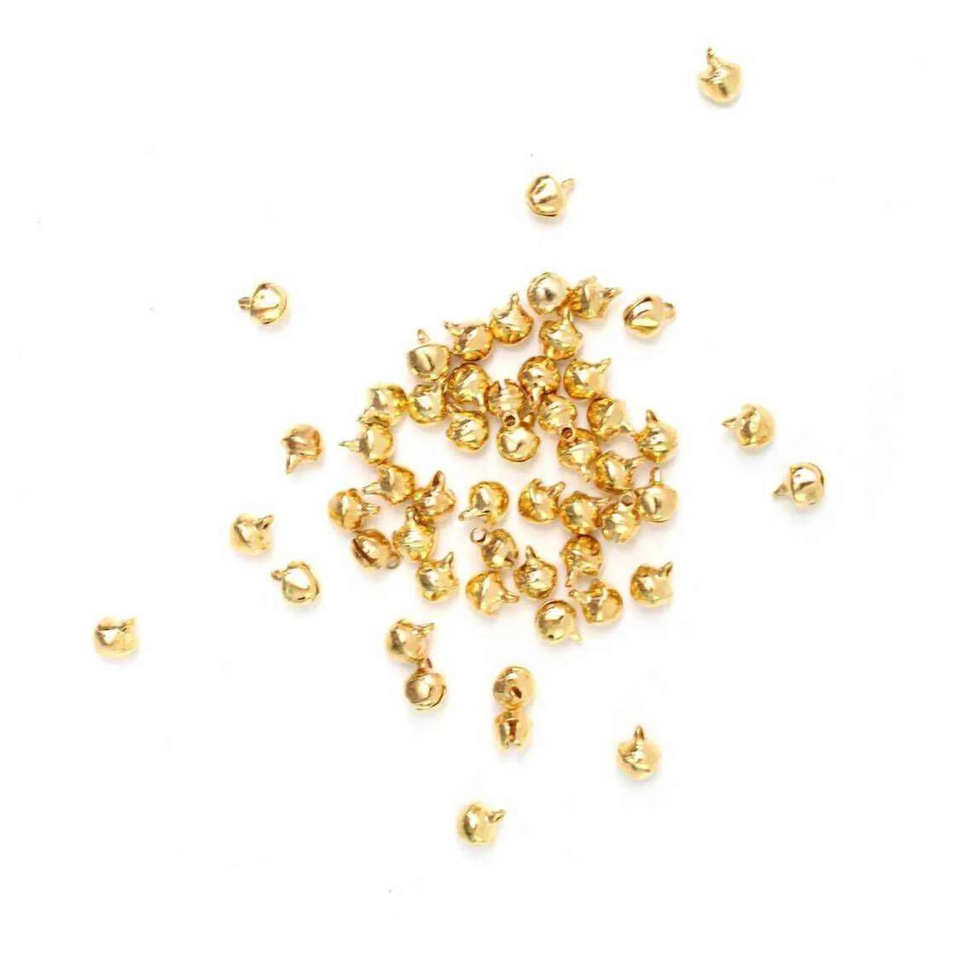 Mini Gold Jingle Bells 60 Pack-Hobbycraft Best