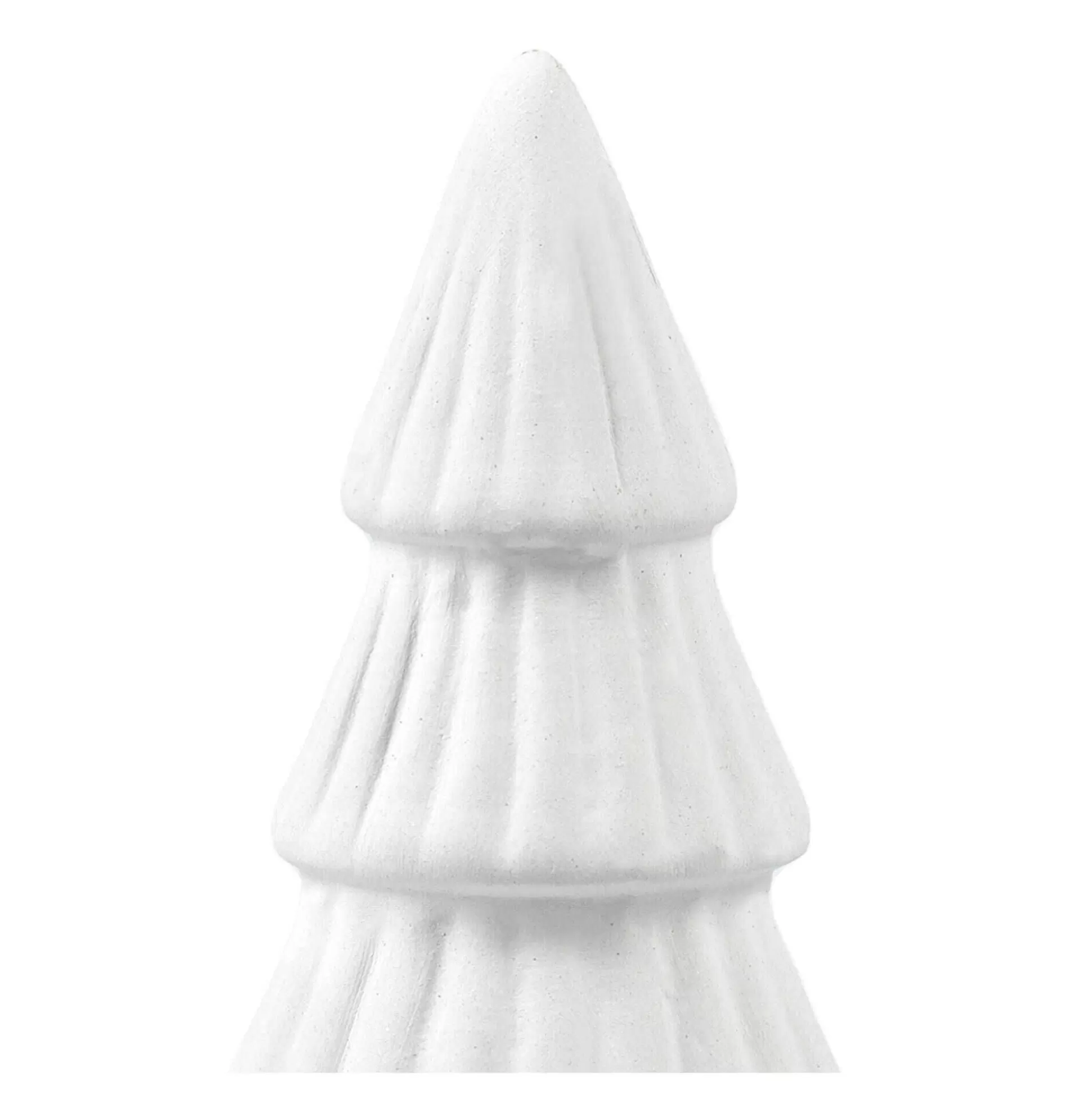 Mini Unglazed Ribbed Ceramic Standing Tree 8Cm-Hobbycraft Cheap