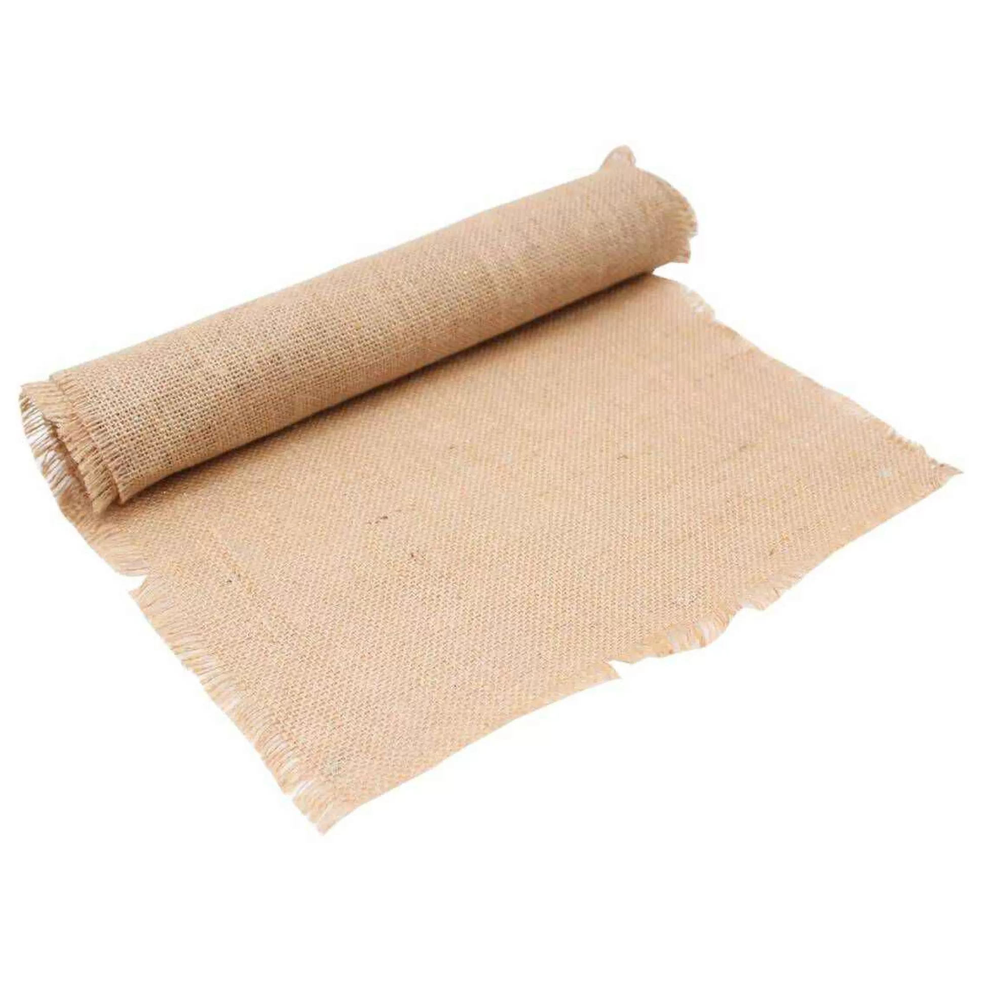 Natural Jute Fabric Roll 30Cm X 2M-Hobbycraft Outlet