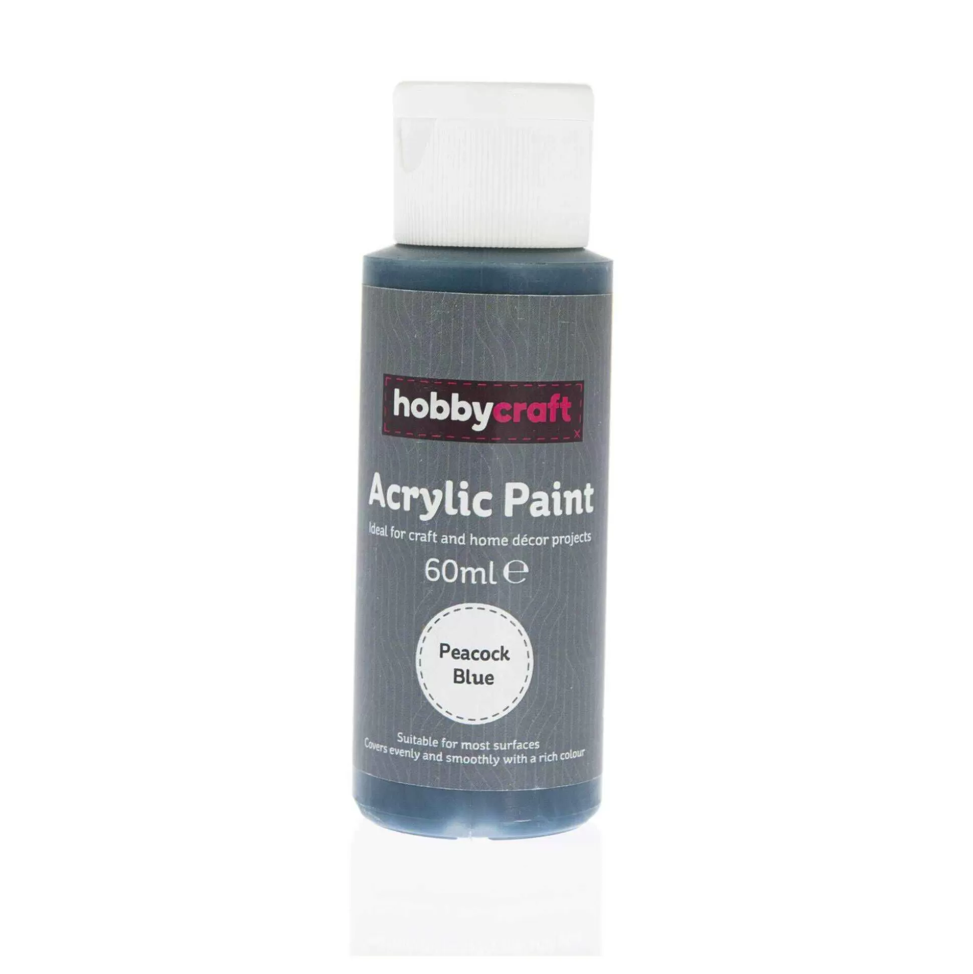 Peacock Blue Acrylic Paint 60Ml-Hobbycraft Hot