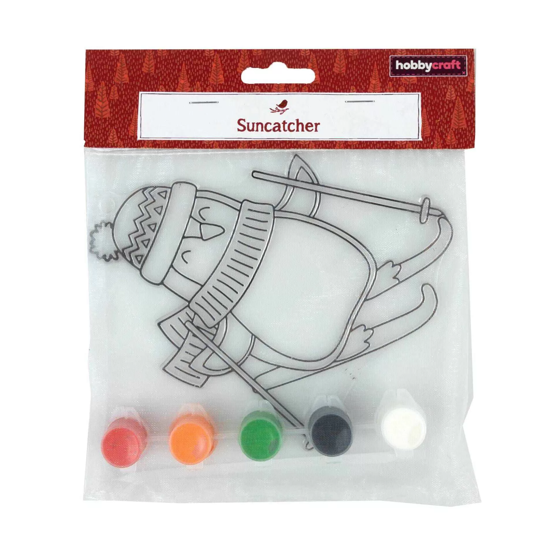 Penguin Plastic Suncatcher-Hobbycraft Store