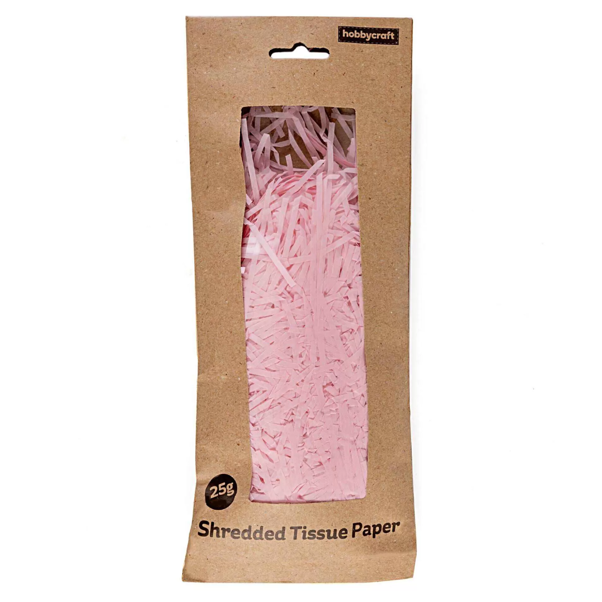 Pink Shredded Tissue Paper 25G-Hobbycraft Store