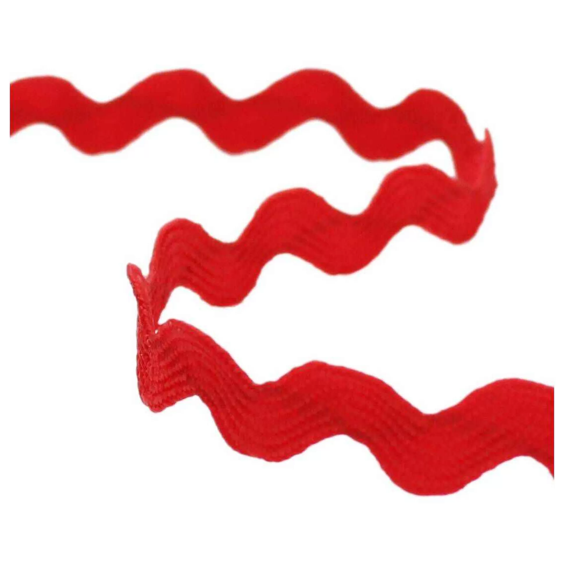 Red Ric Rac Ribbon 6Mm X 4M-Hobbycraft Shop