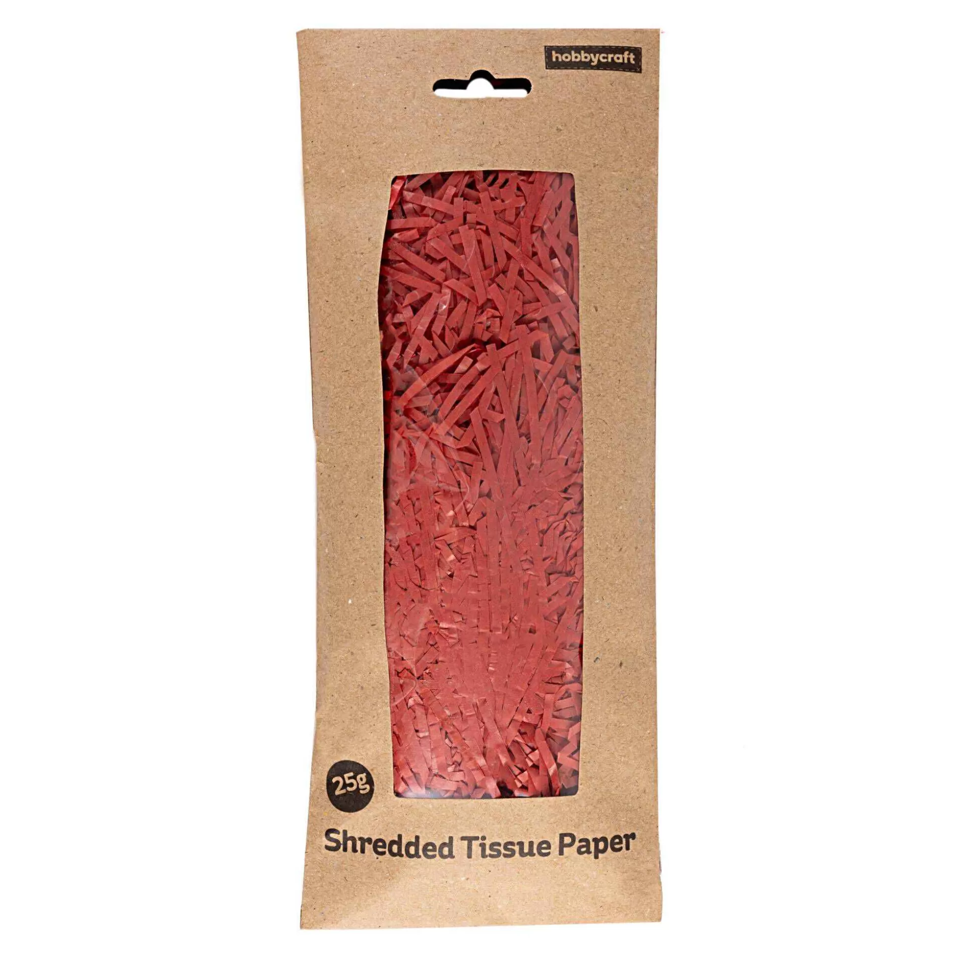 Red Shredded Tissue Paper 25G-Hobbycraft Cheap