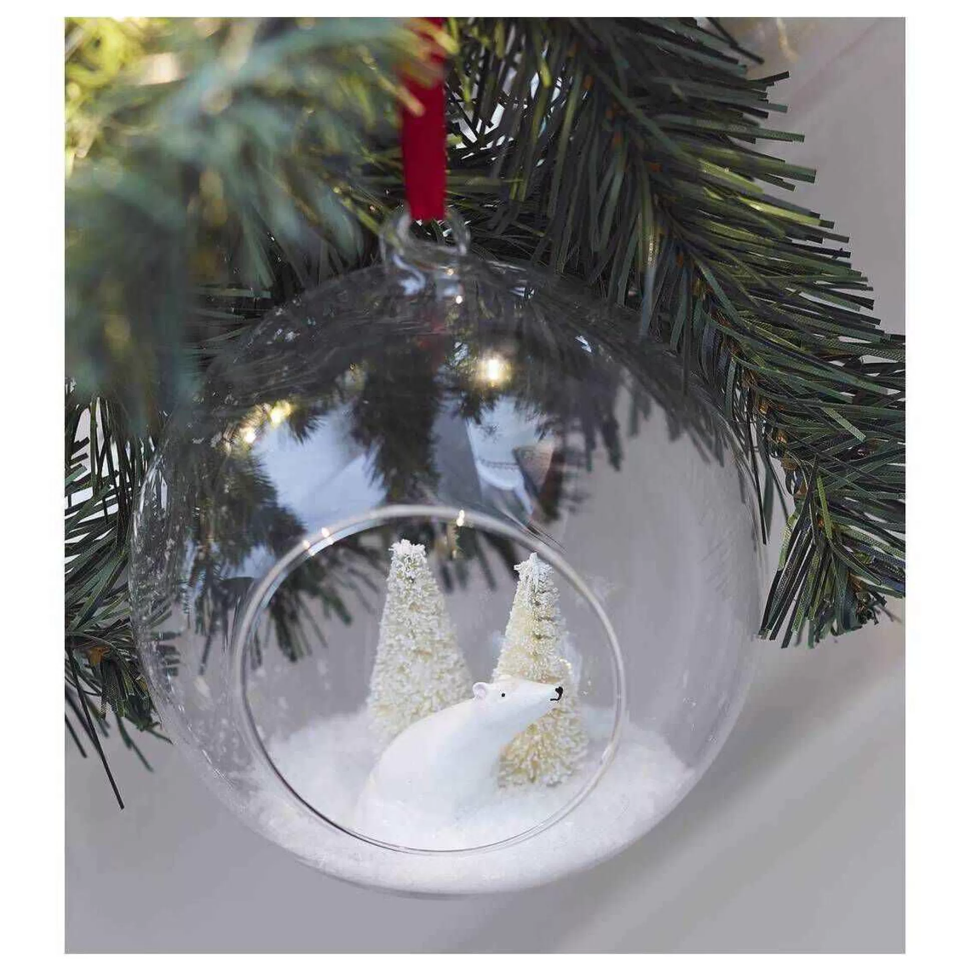 Resin Polar Bear Bauble Filler 5Cm-Hobbycraft Outlet