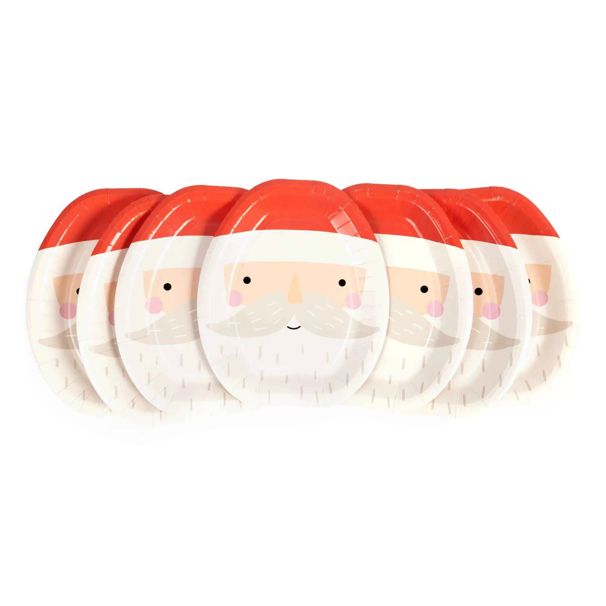 Santa Paper Plates 8 Pack-Hobbycraft Cheap