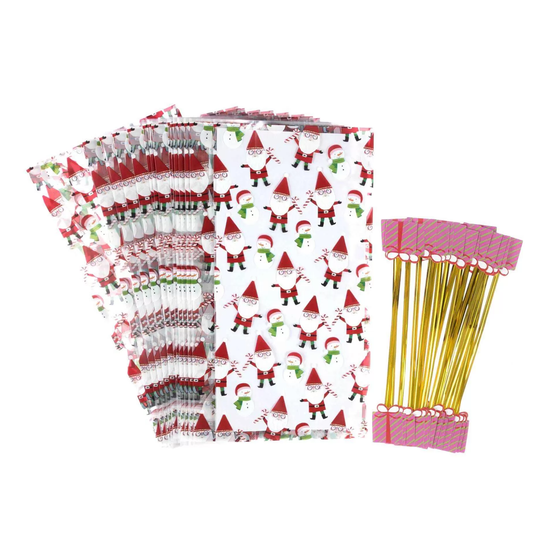 Santa Treat Bags 20 Pack-Hobbycraft Best