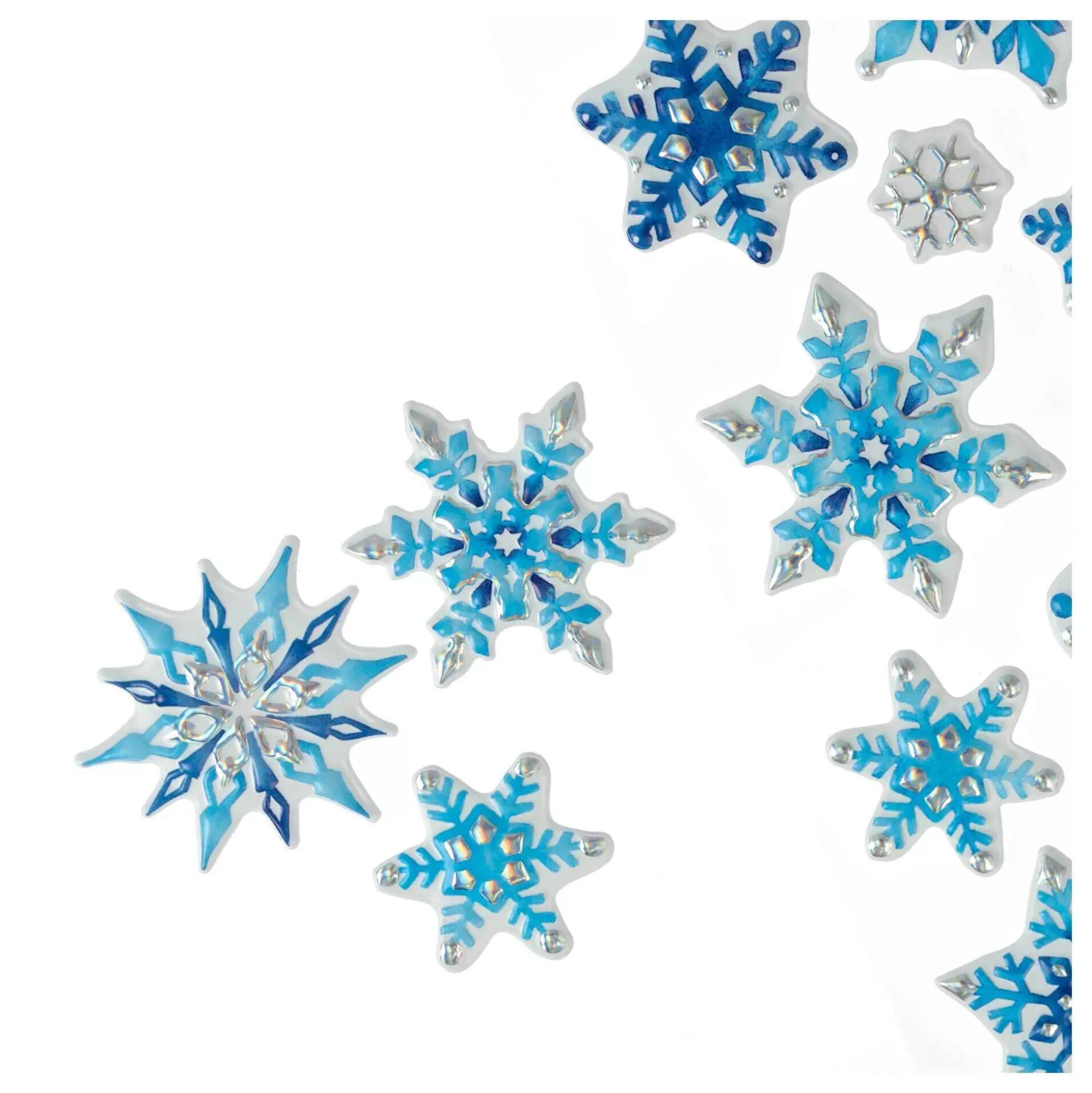 Snowflake Pop-Up Stickers-Hobbycraft Cheap