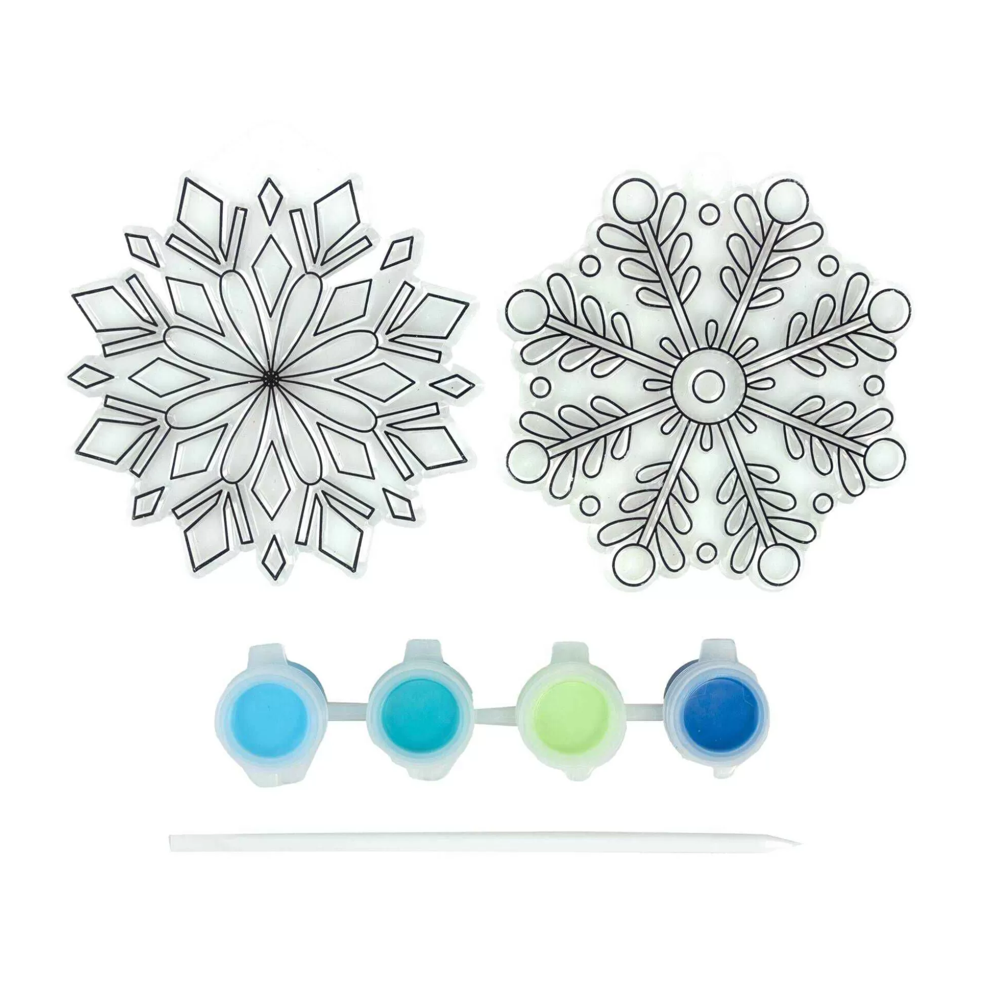 Snowflake Suncatcher Set 2 Pack-Hobbycraft Outlet