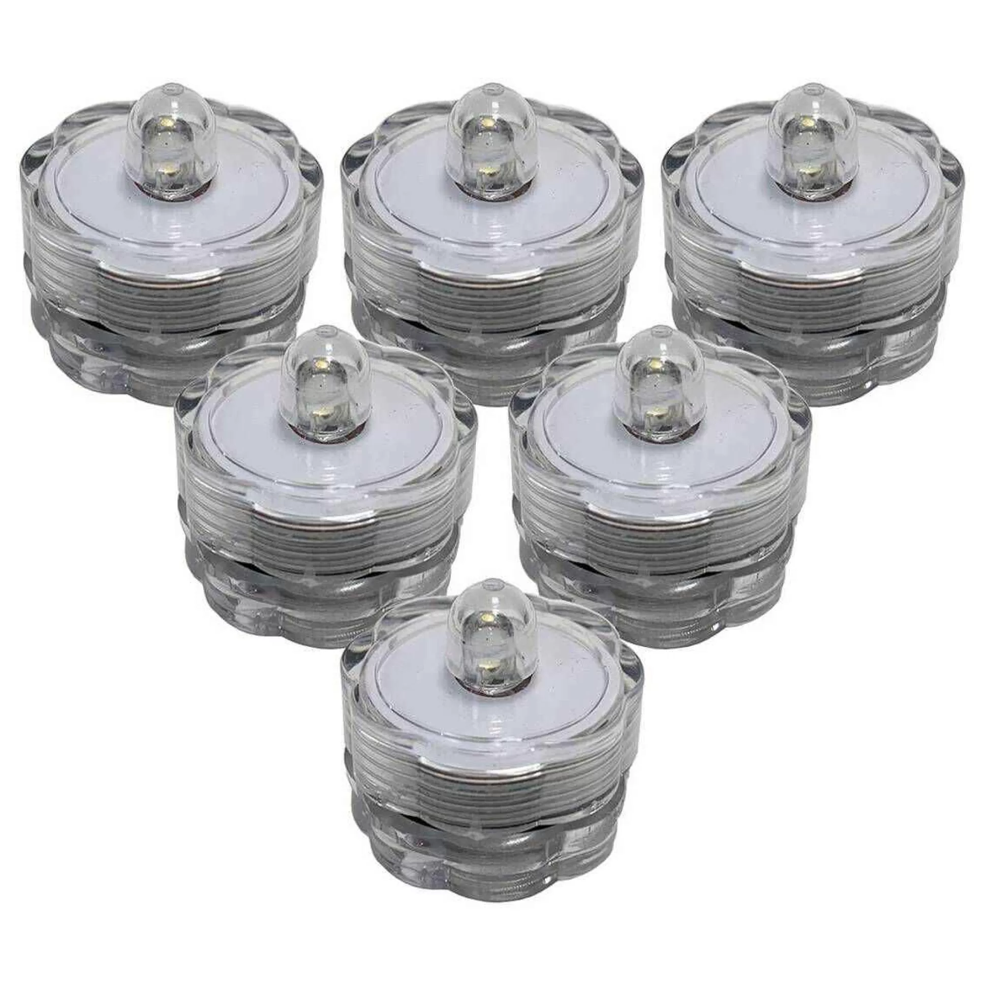 Submersible Led Tea Lights 6 Pack-Hobbycraft Clearance