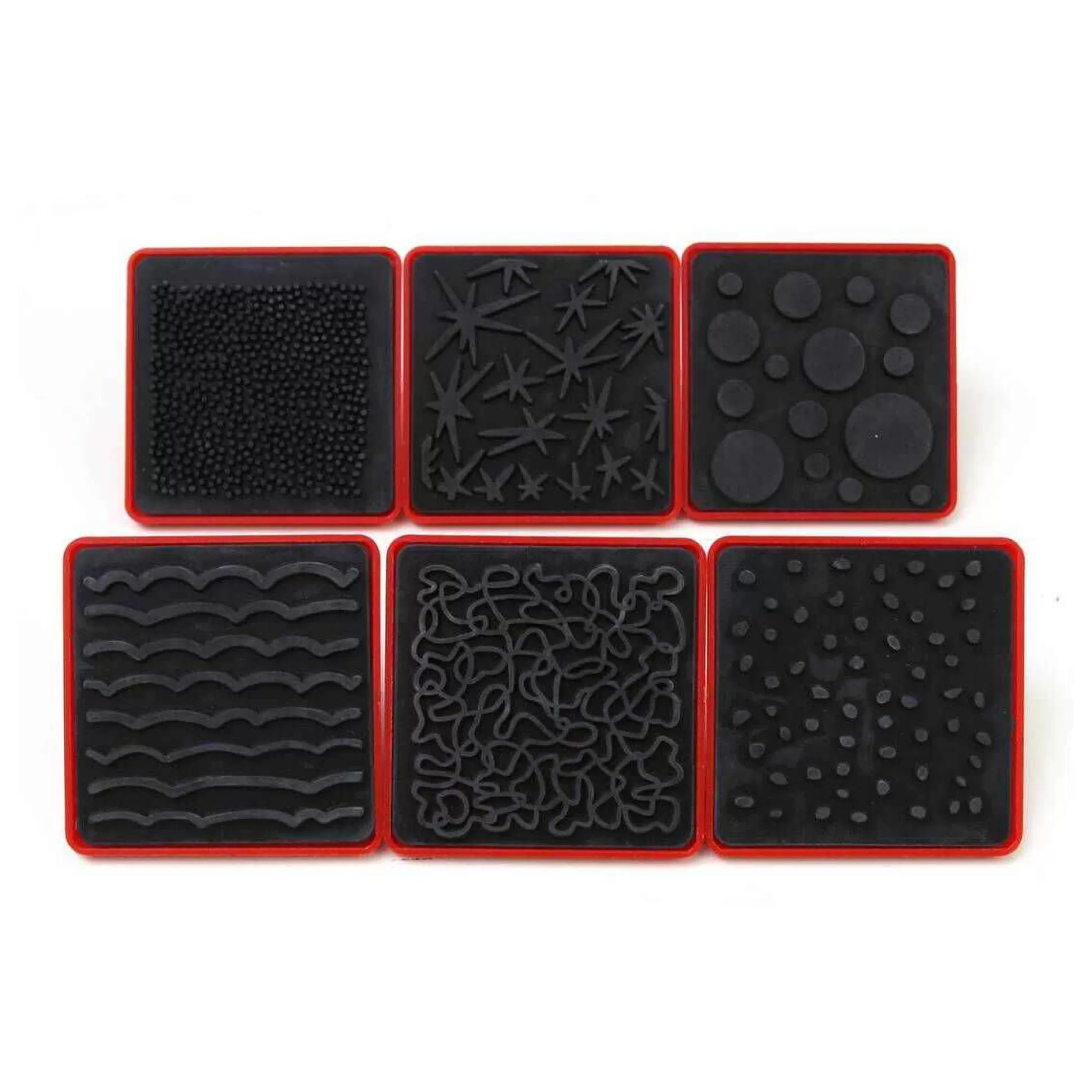 Textured Stamps 6 Pack-Hobbycraft Fashion