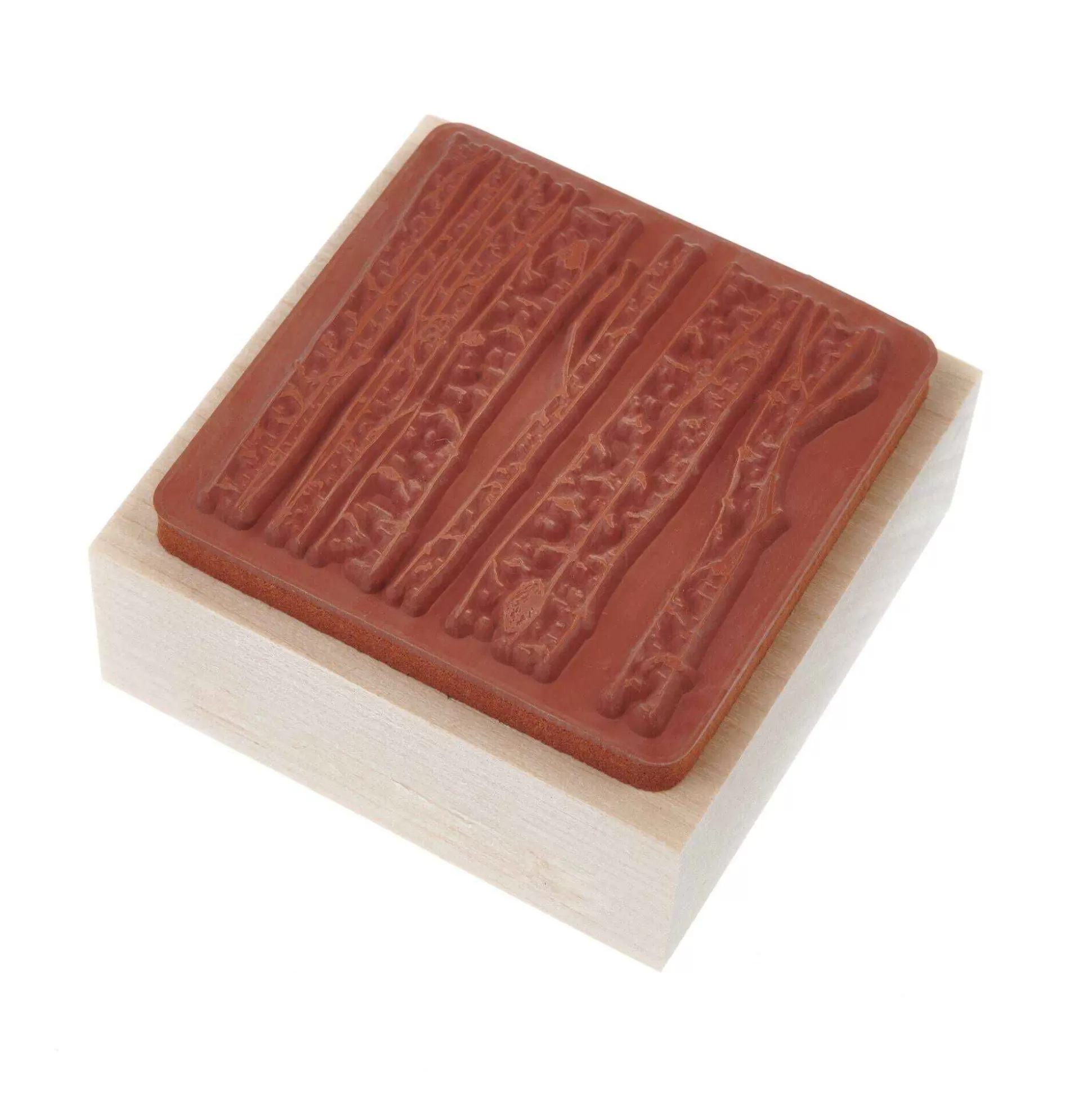 Trees Wooden Stamp 5Cm X 5Cm-Hobbycraft Outlet