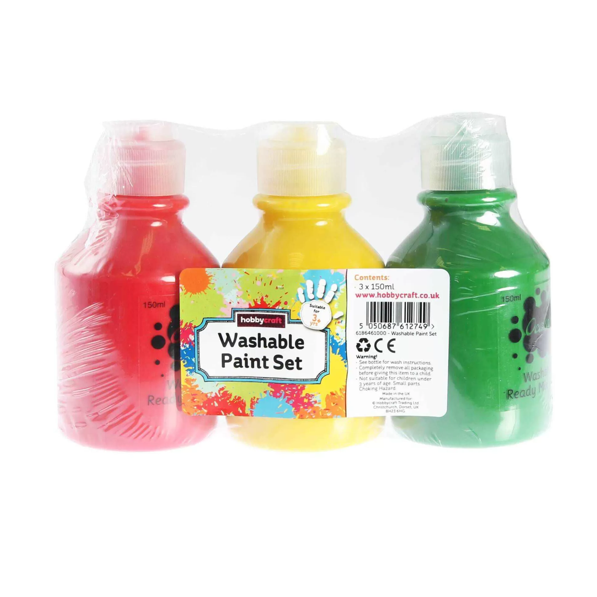 Washable Paints 3 Pack-Hobbycraft Best