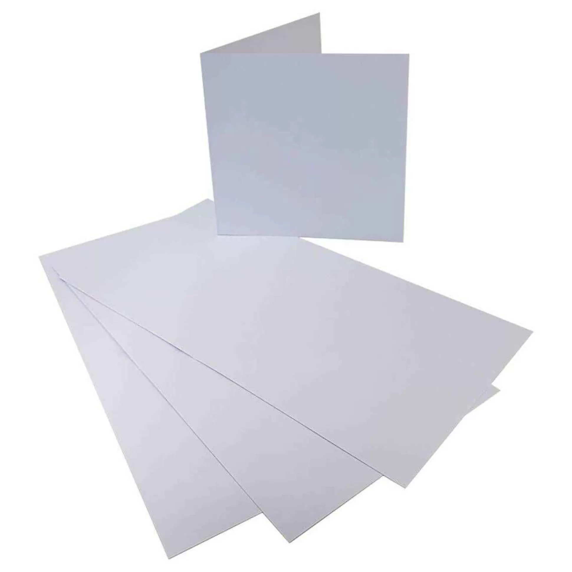 White Card Pad 6 X 6 Inches 20 Sheets-Hobbycraft New