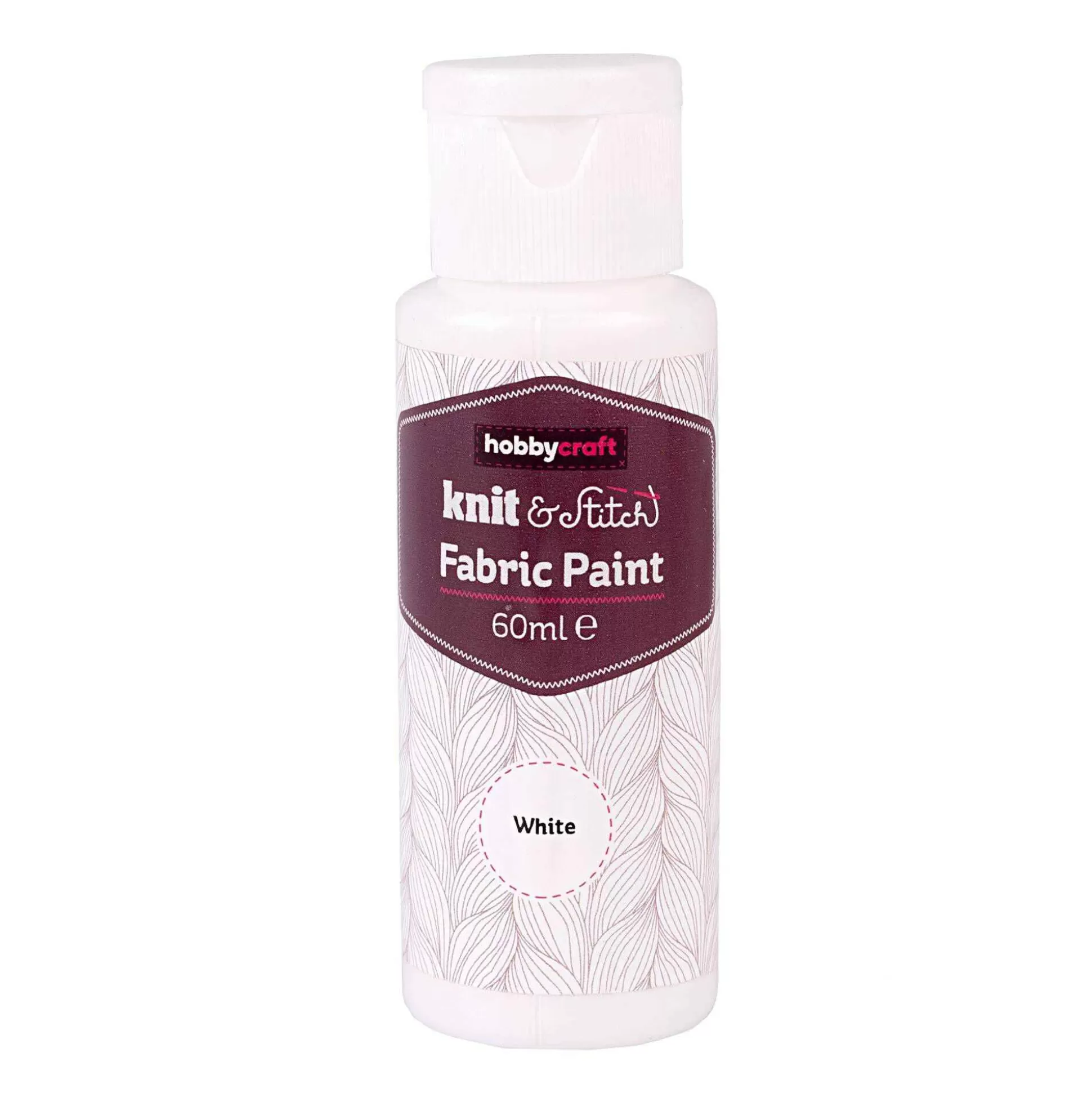 White Fabric Paint 60Ml-Hobbycraft Fashion