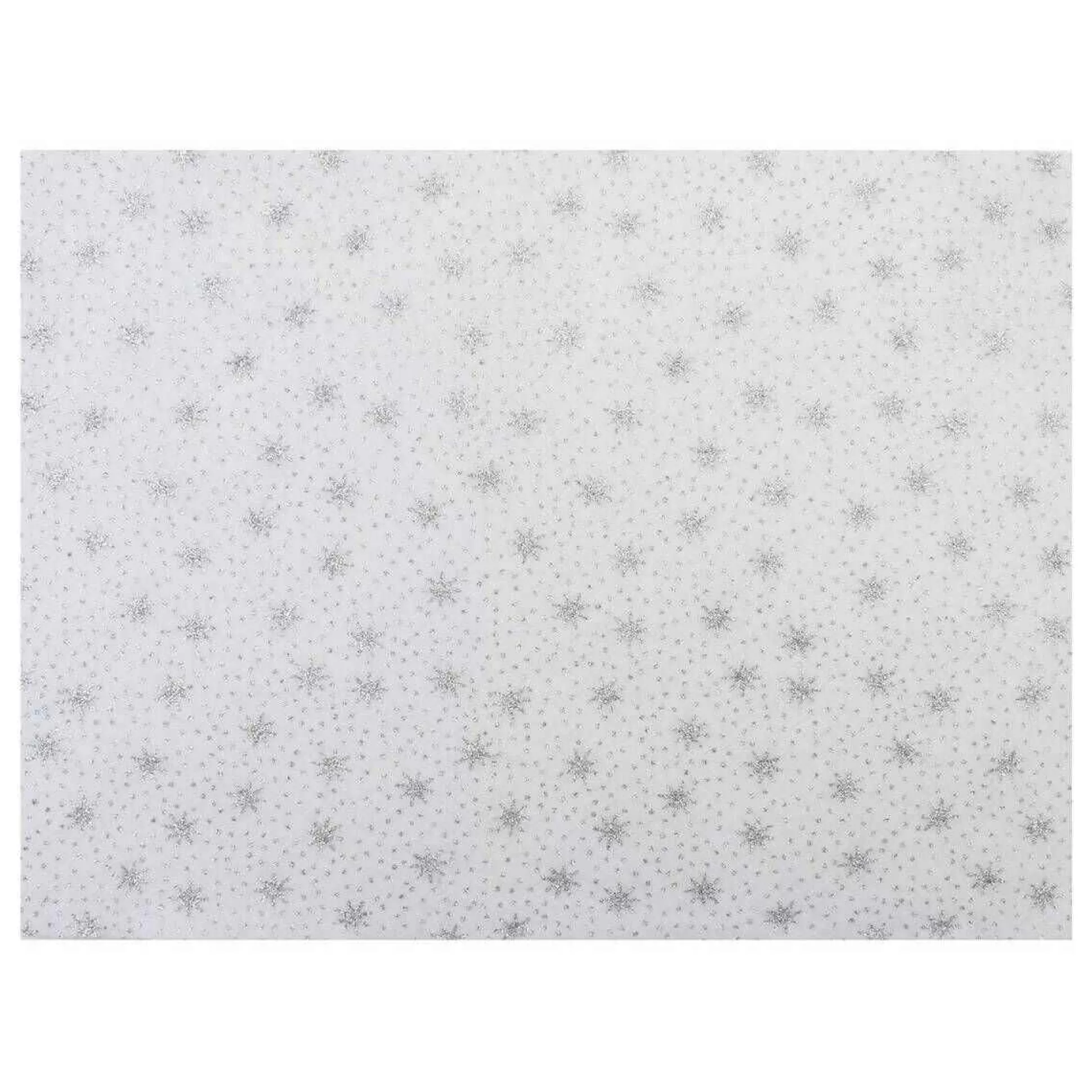 White Glitter Star Felt Sheet A4-Hobbycraft Discount