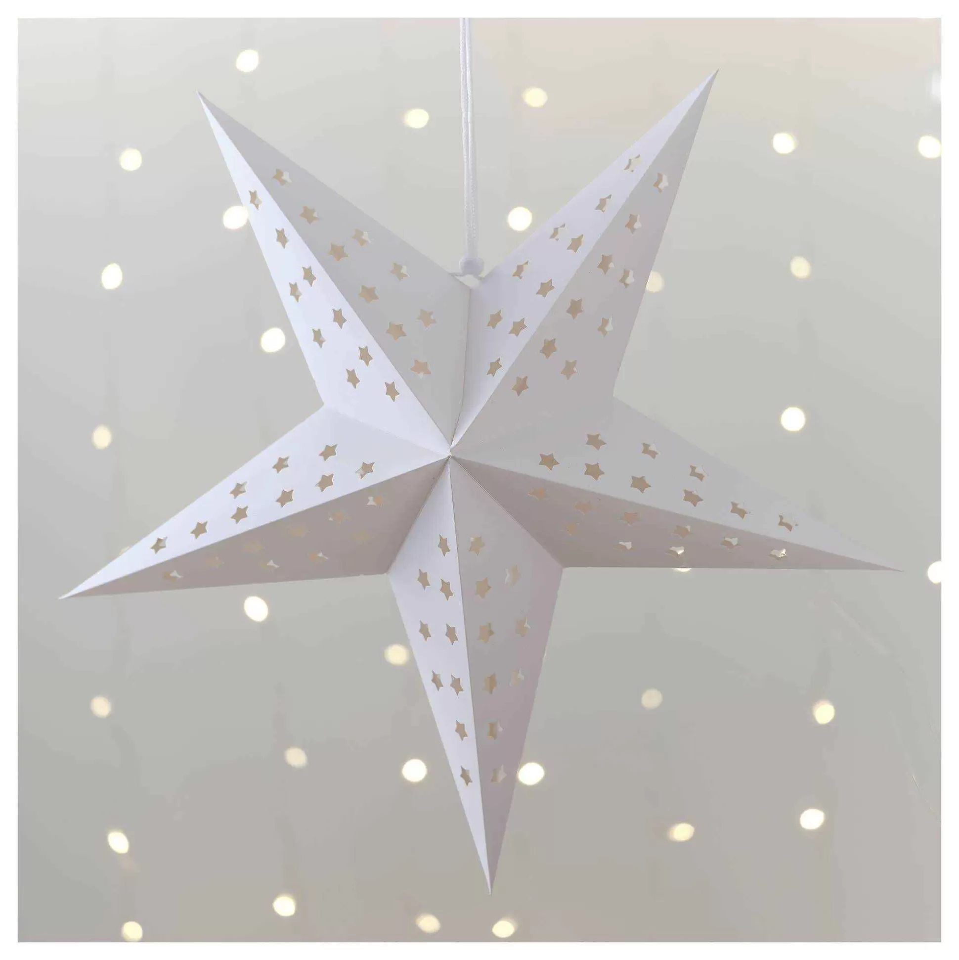 White Paper Star 45Cm-Hobbycraft Shop