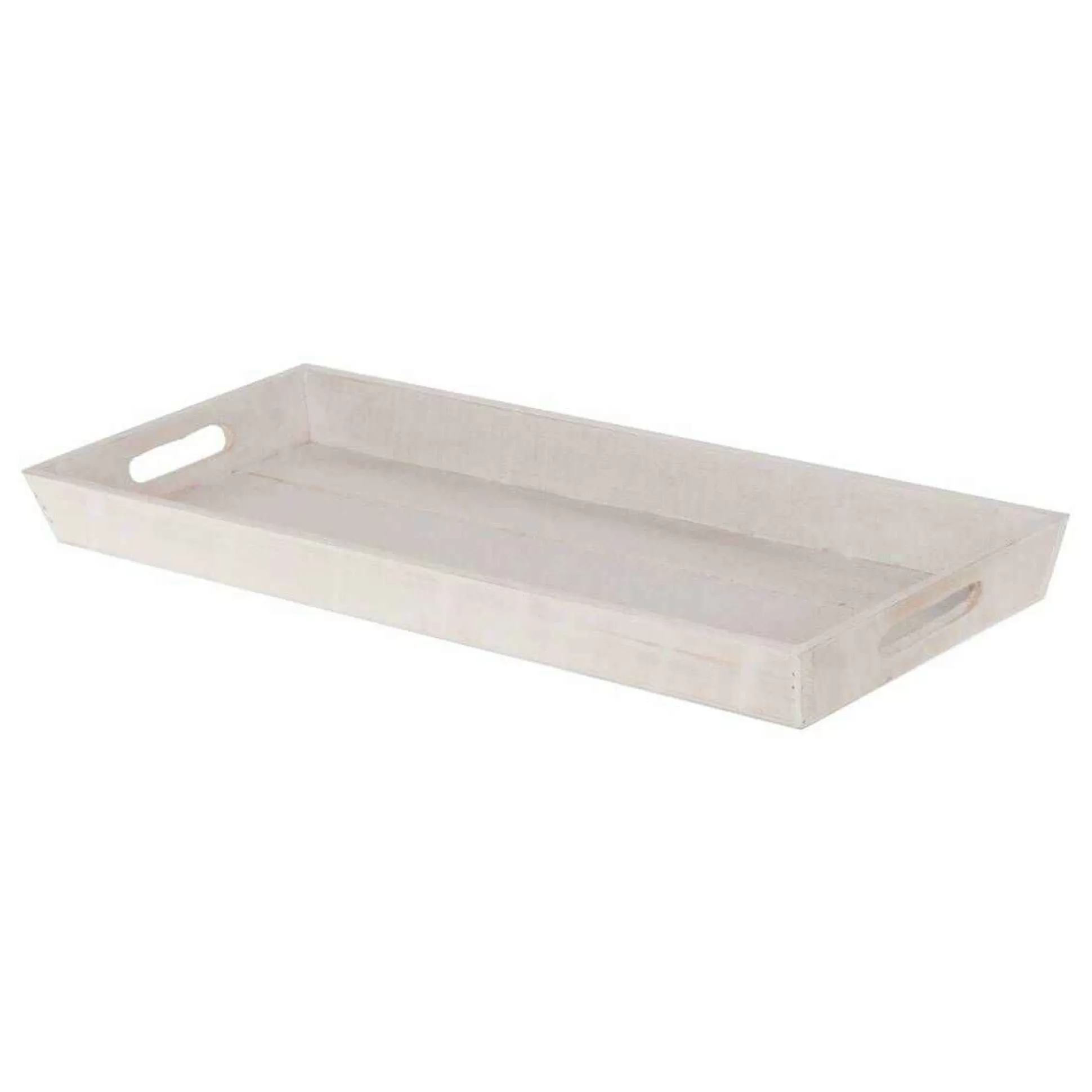 White Wash Wooden Tray 48Cm X 20Cm-Hobbycraft Shop