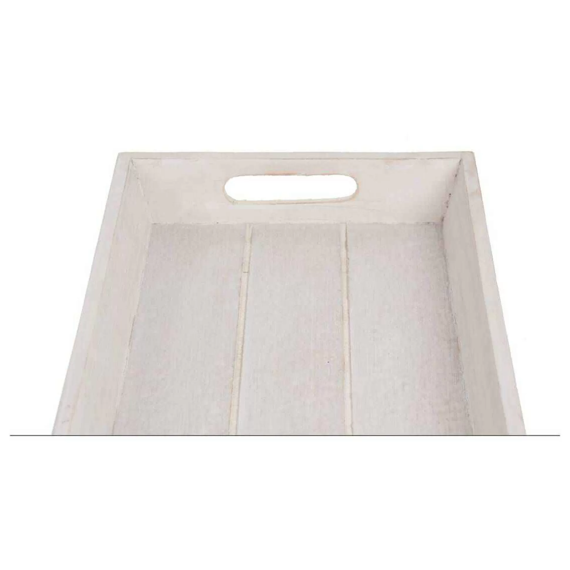 White Wash Wooden Tray 48Cm X 20Cm-Hobbycraft Shop