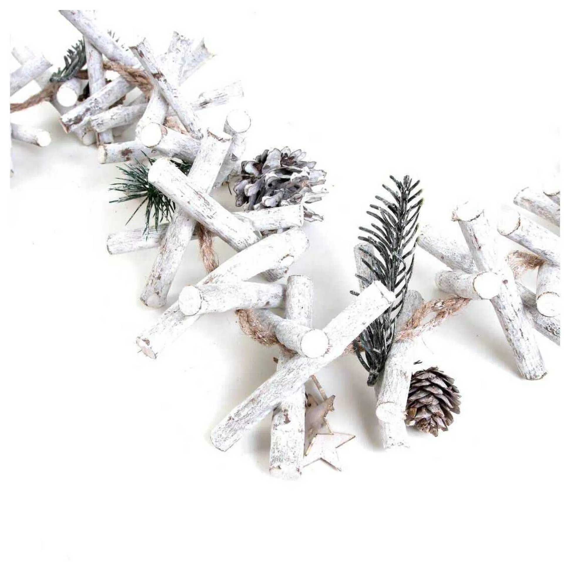 White-Washed Twig Garland 150Cm-Hobbycraft Online