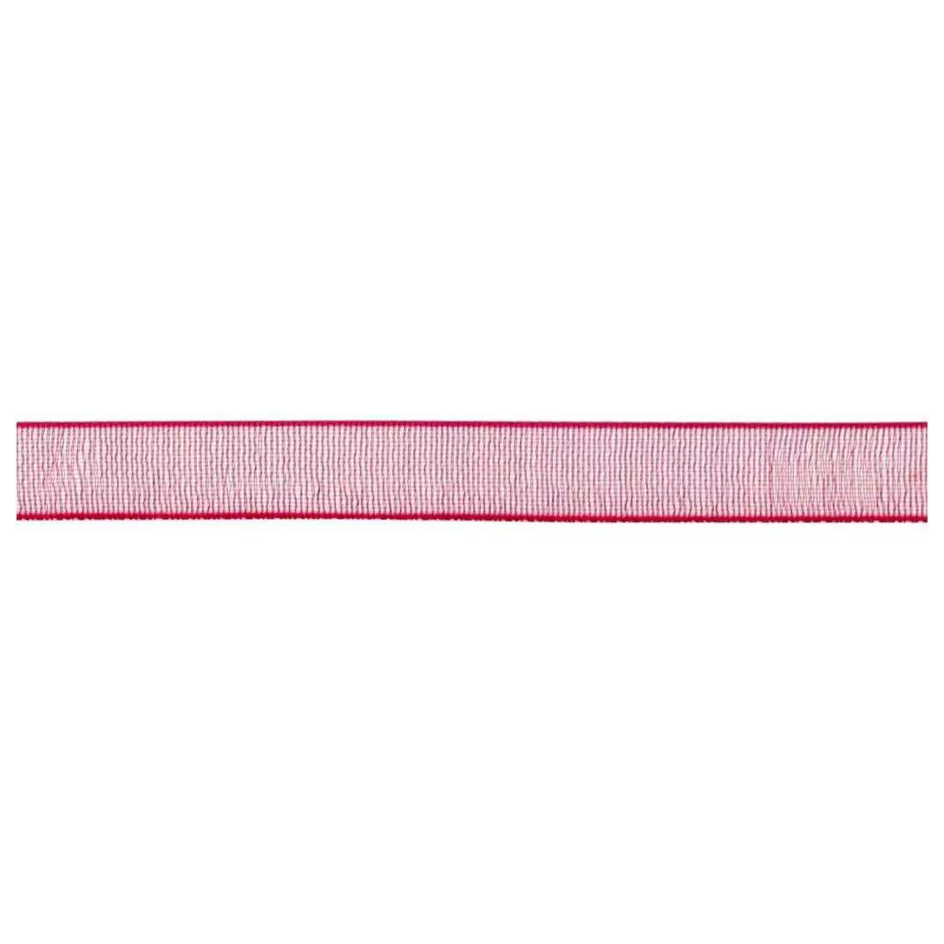 Wine Organdie Ribbon 6Mm X 8M-Hobbycraft Discount