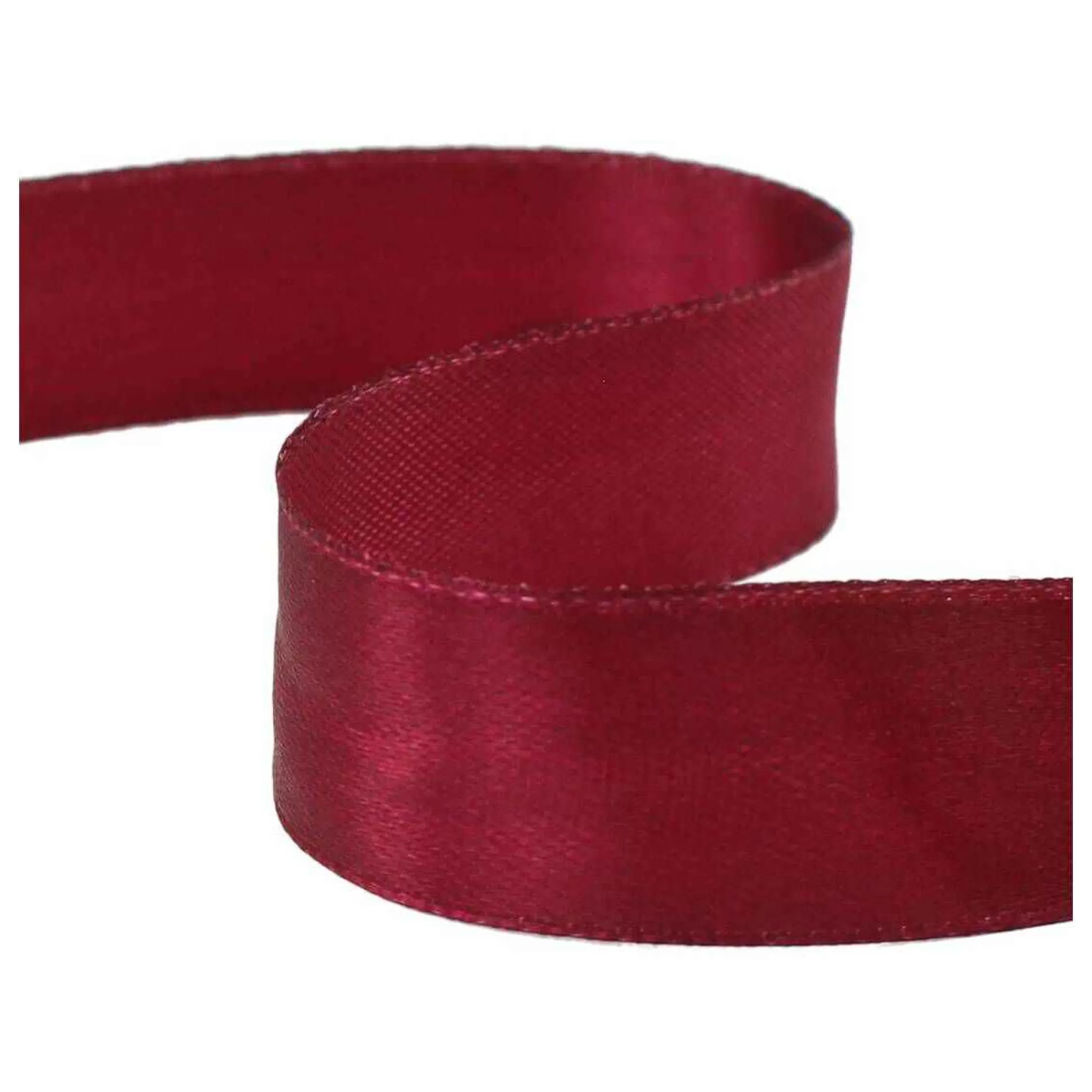 Wine Satin Ribbon 20Mm X 15M-Hobbycraft Outlet