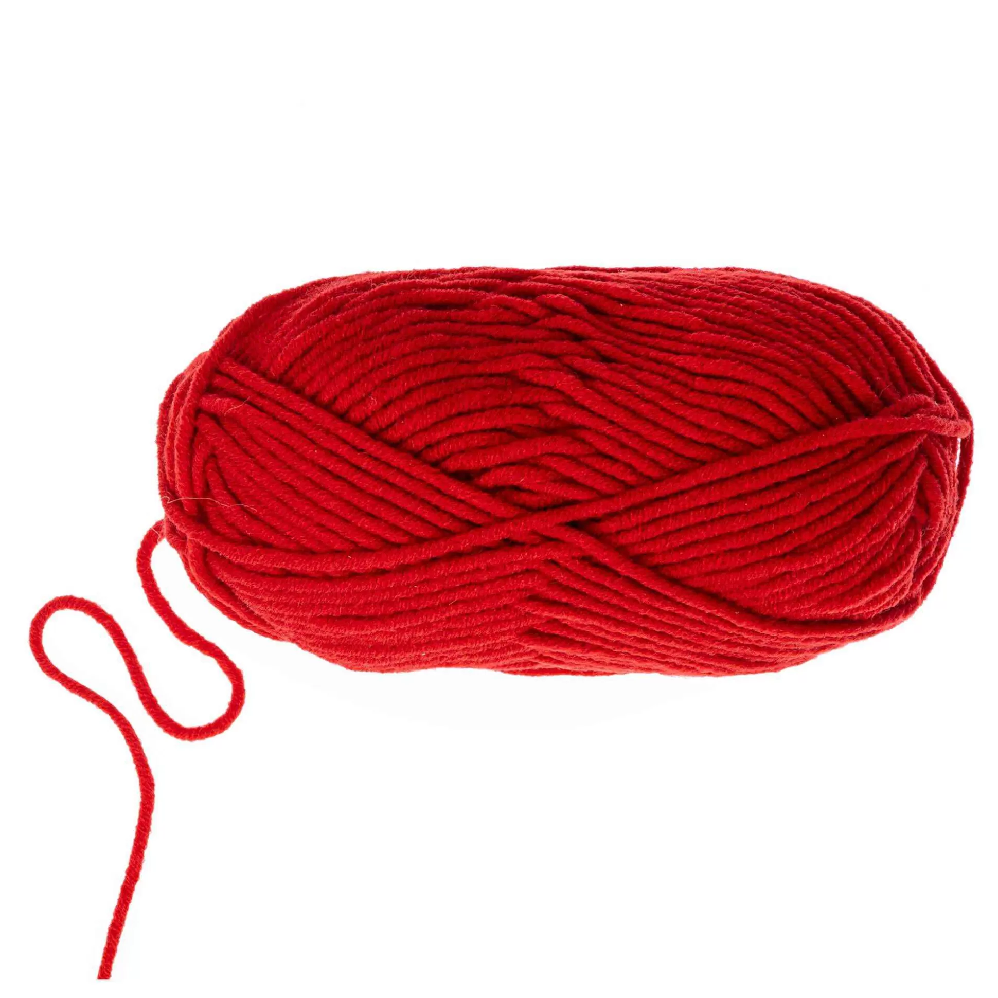 Women's Institute Dark Red Soft And Chunky Yarn 100G-Hobbycraft Online